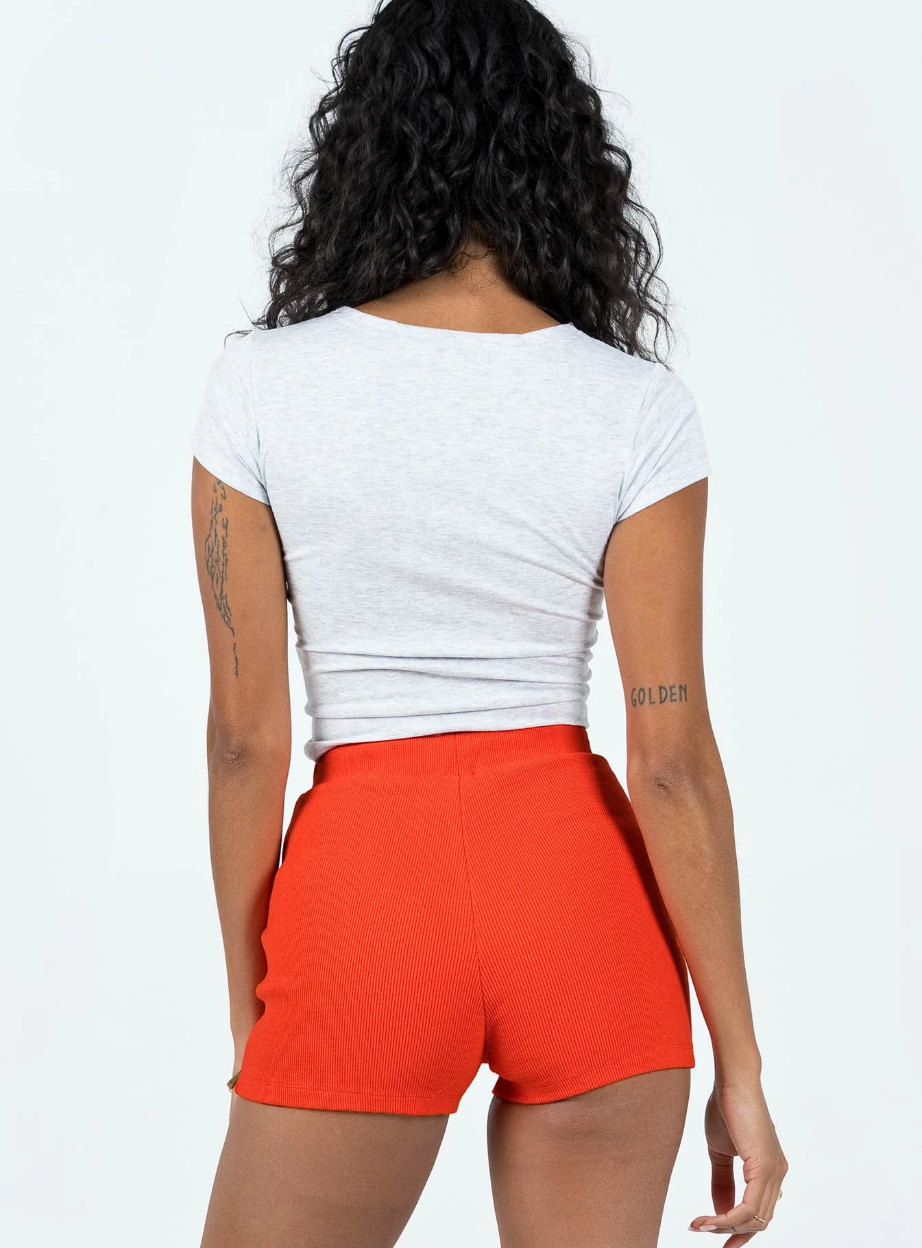 Bailey Bike Short Red - Image 5