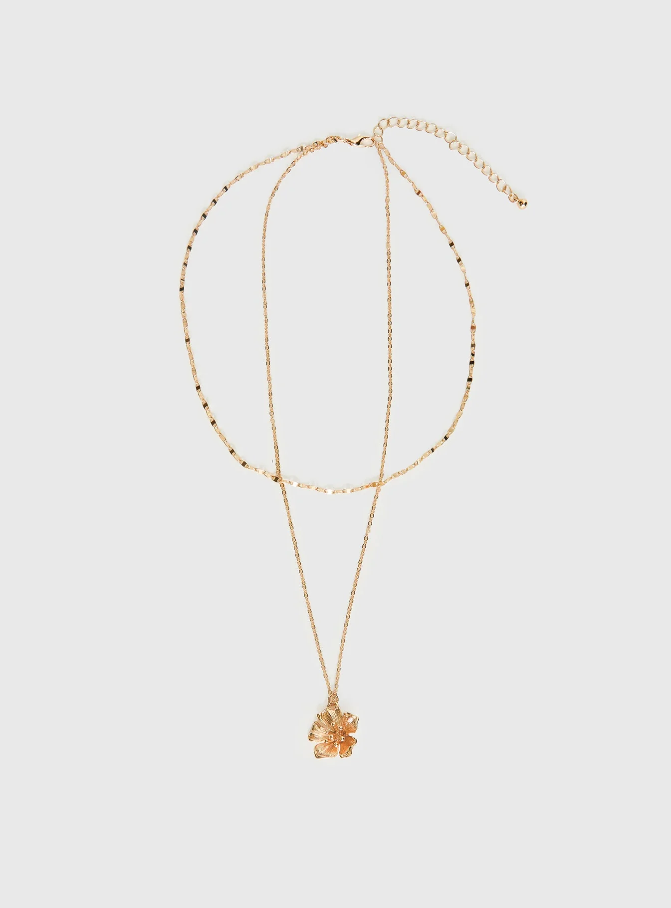 Osias Hibiscus Necklace Pack Gold - Image 2