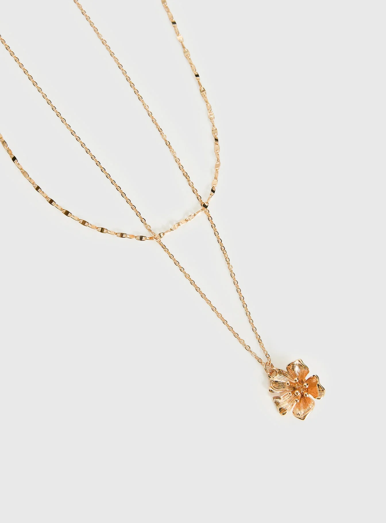 Osias Hibiscus Necklace Pack Gold - Image 3