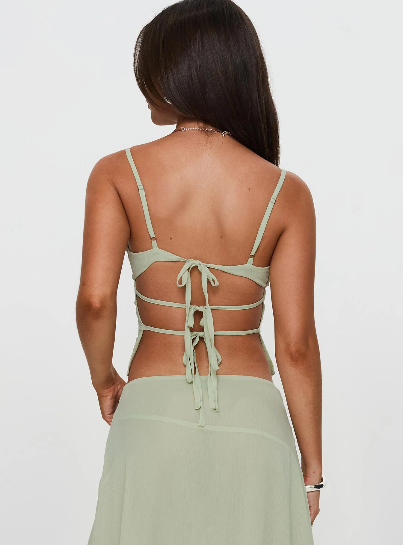 Pappilion Top Sage Petite - Image 8