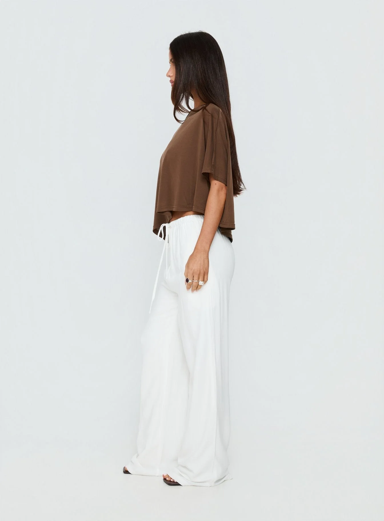 Parklea Linen Blend Pants White - Image 4