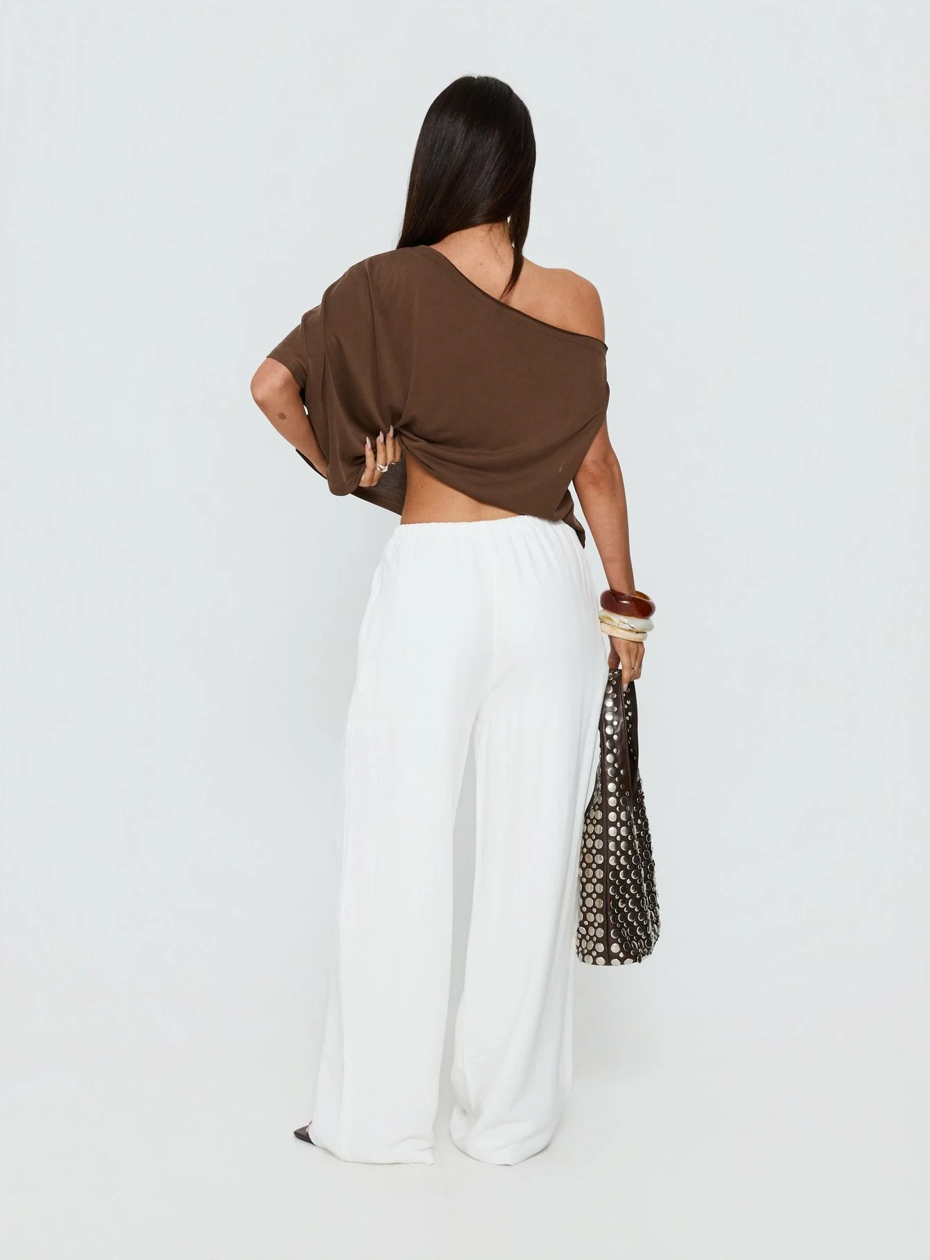 Parklea Linen Blend Pants White - Image 5