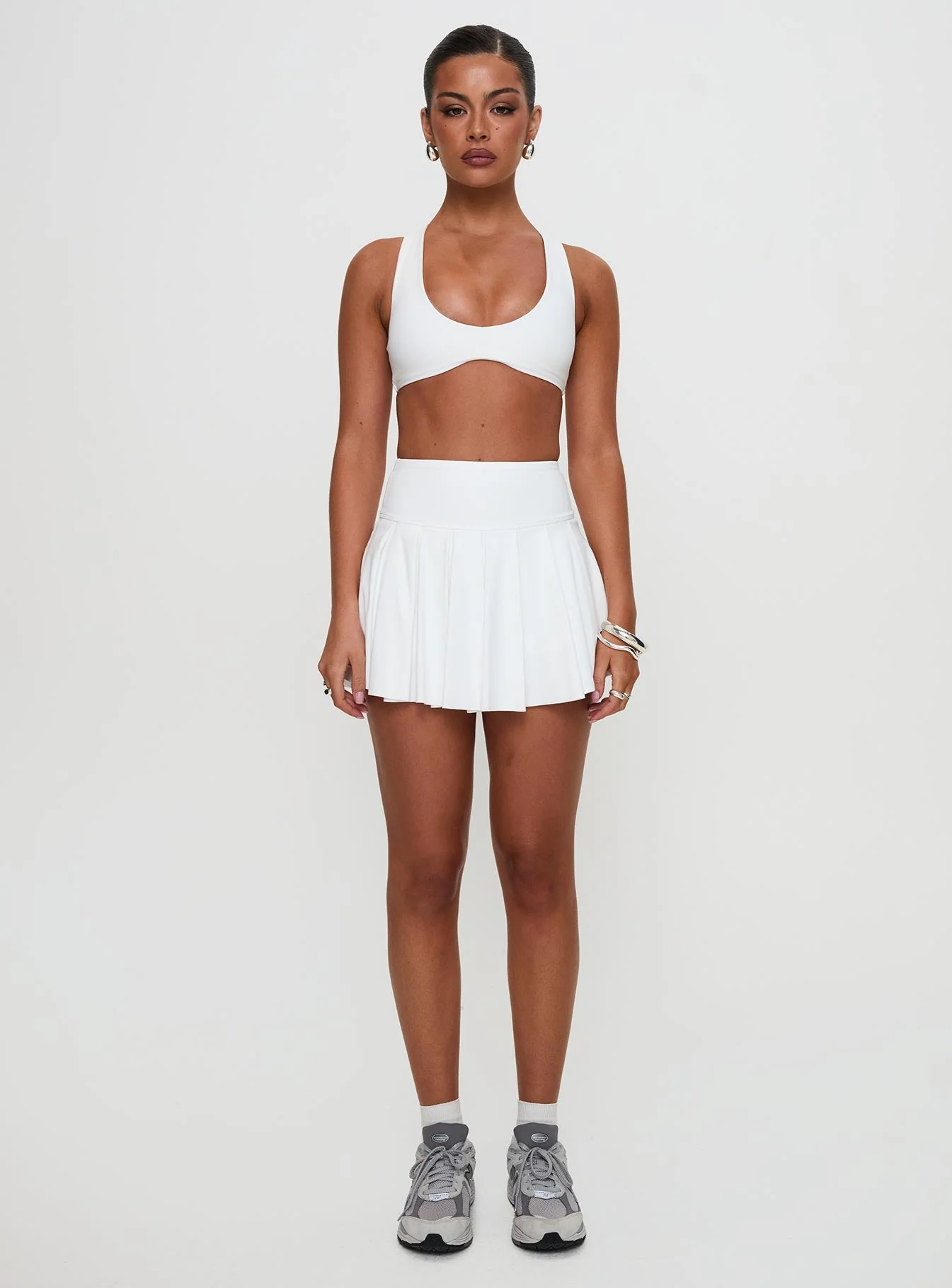 Pulse Active Halter Crop White - Image 7