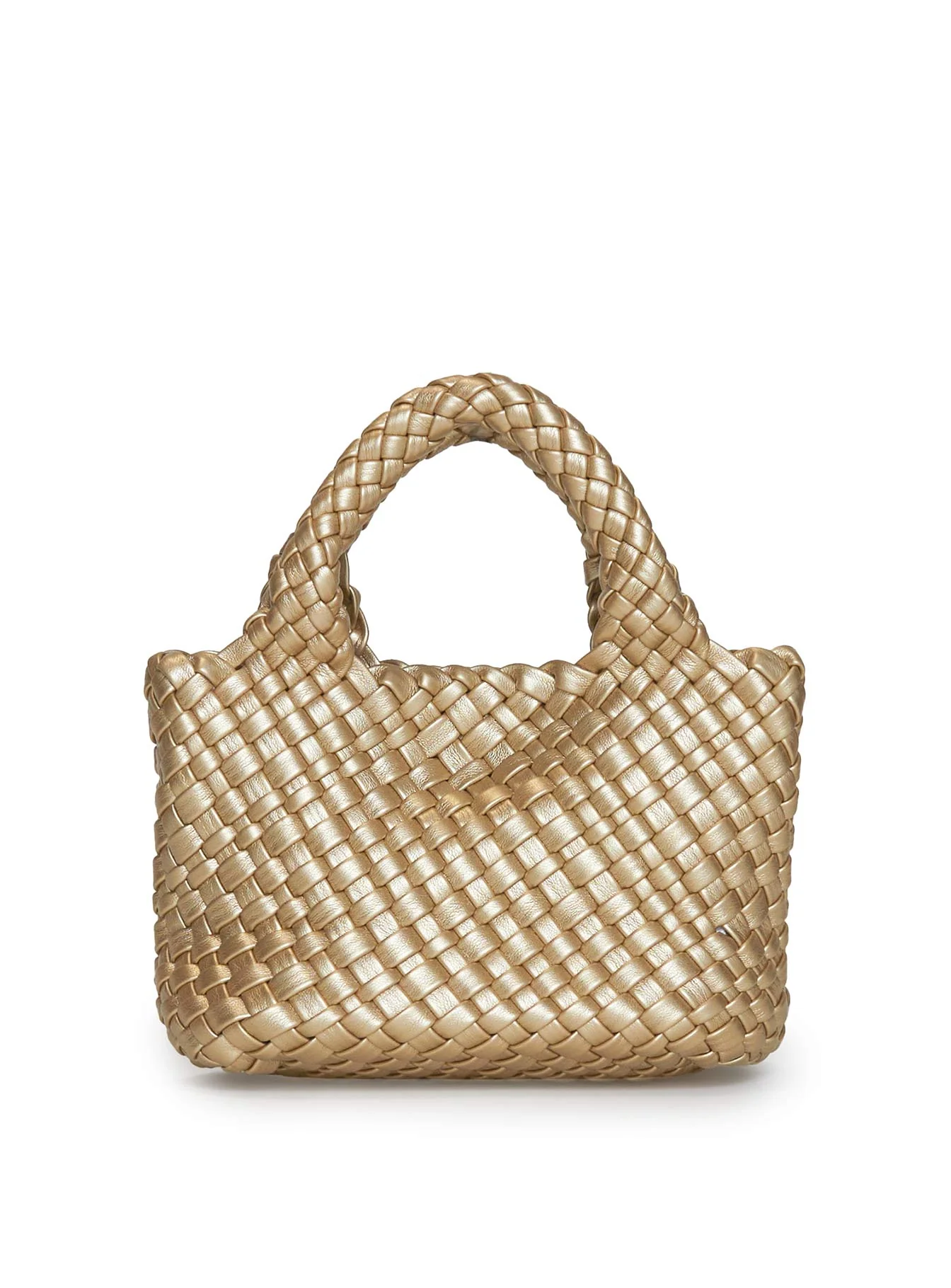 Ready To Party Woven Bag Gold - Image 2