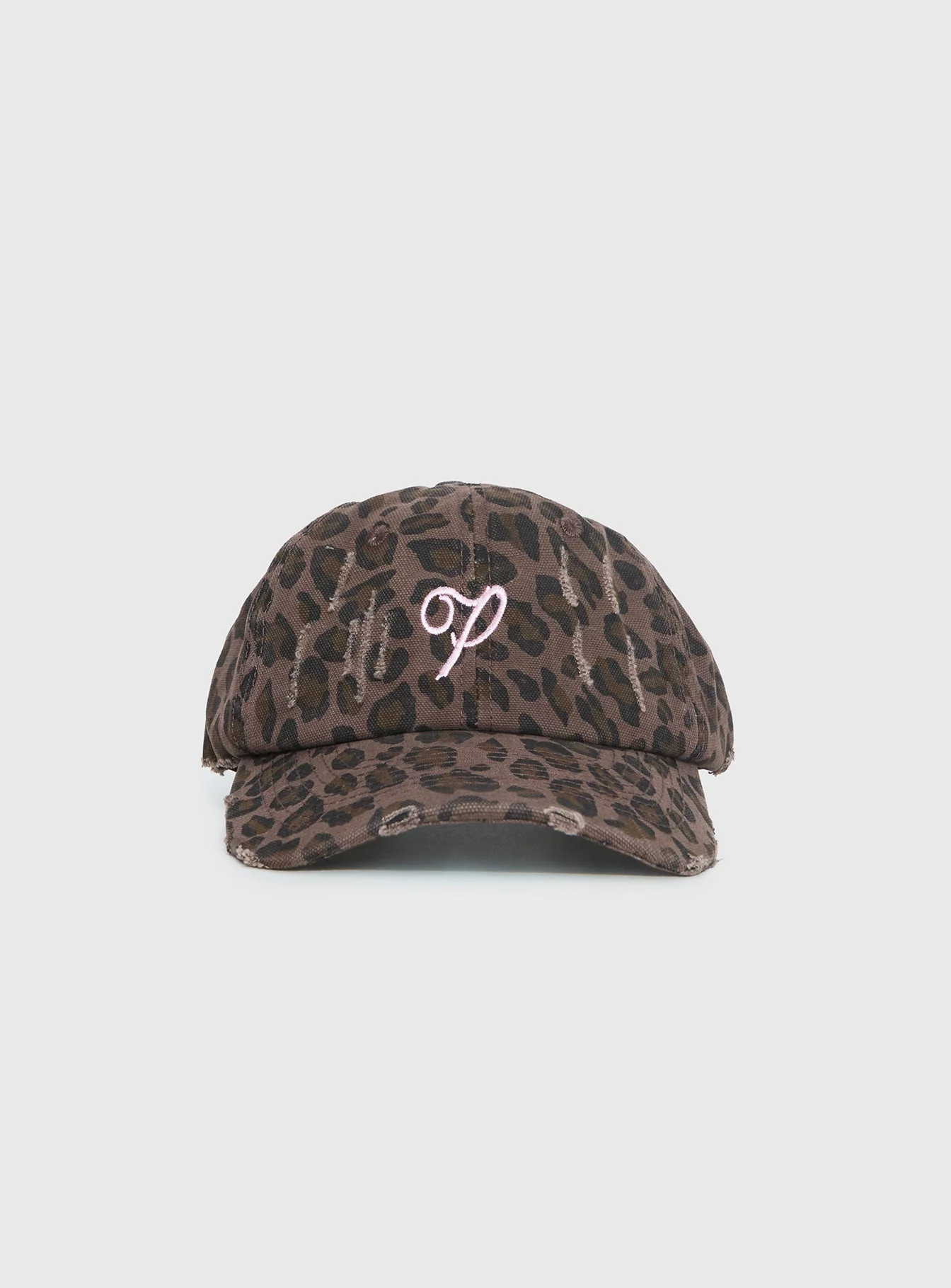 Refinery Distressed Cap Leopard / Pink - Image 2