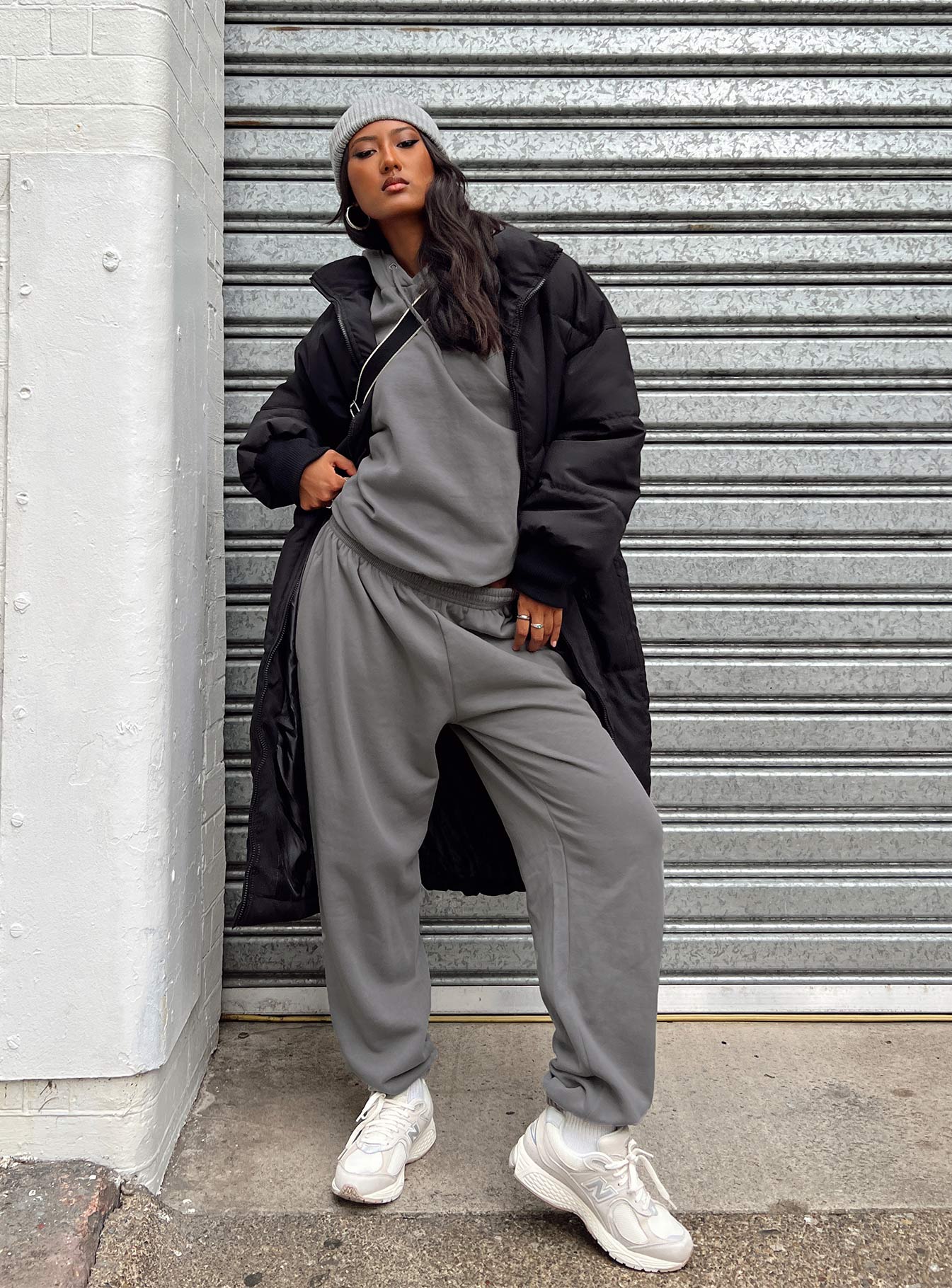 Renna Track Pants Charcoal - Image 5