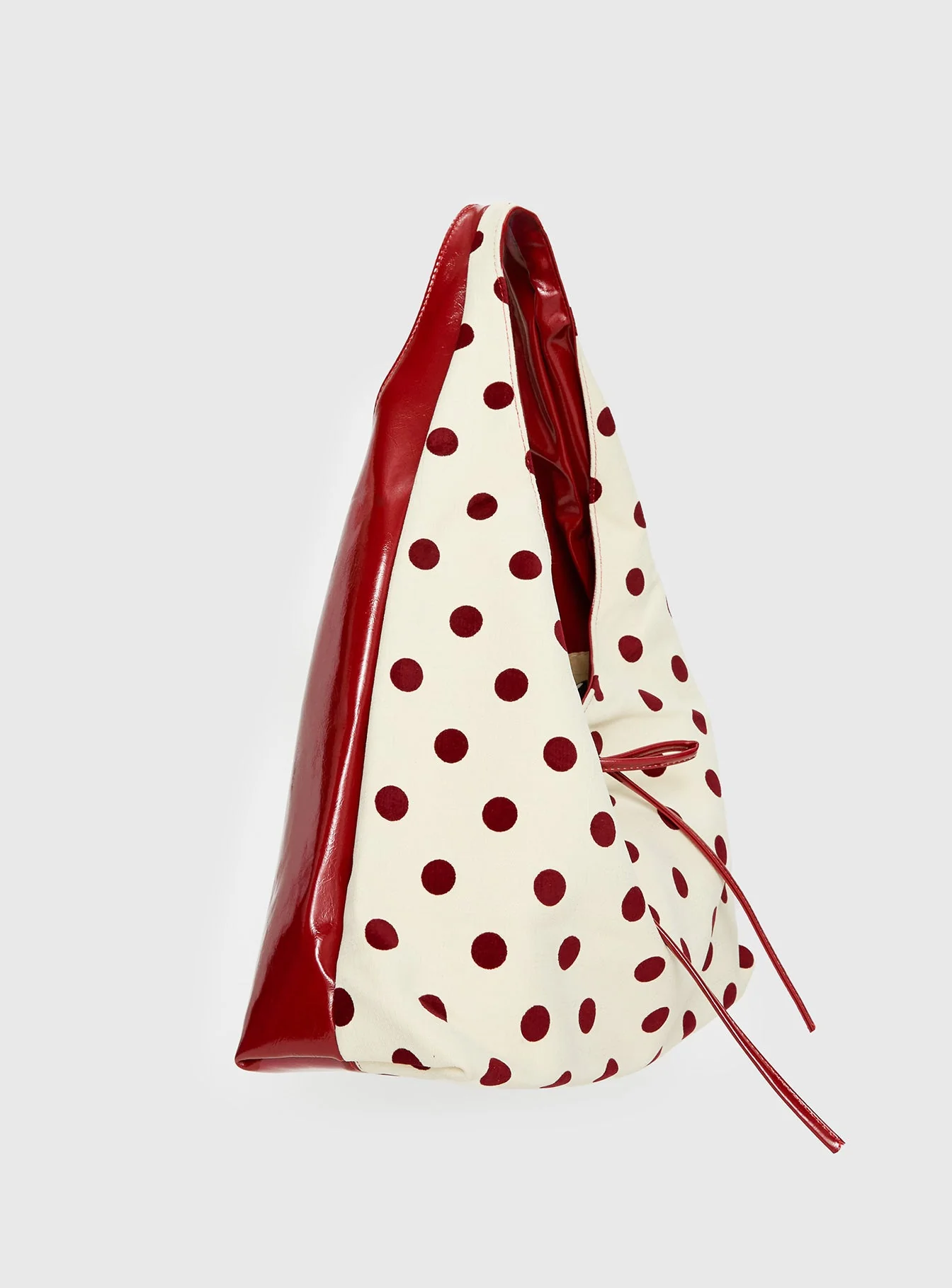 Rosamaria Shoulder Bag Cream Polka Dot - Image 3
