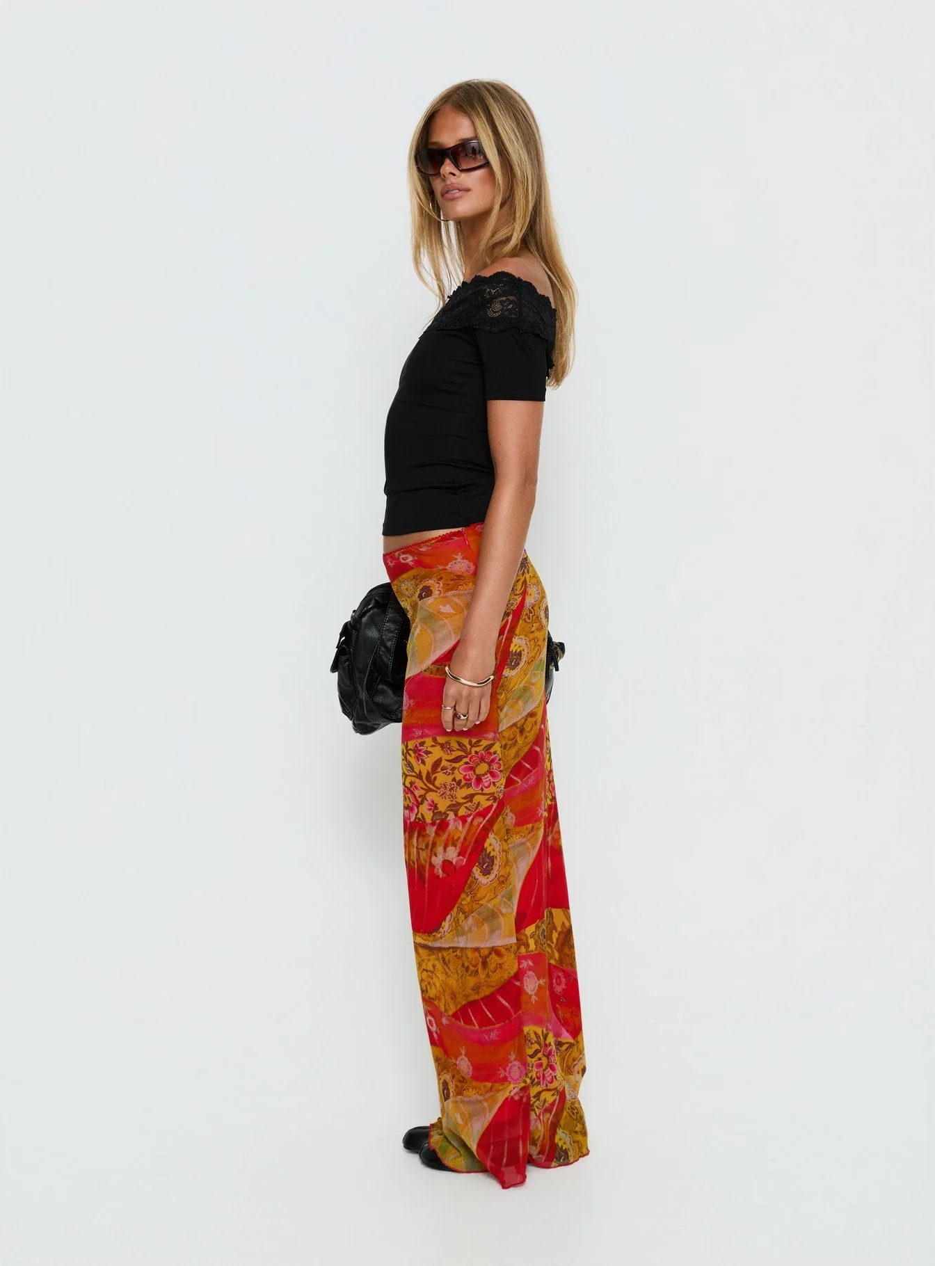 Rowana Maxi Skirt Multi Paisley - Image 4