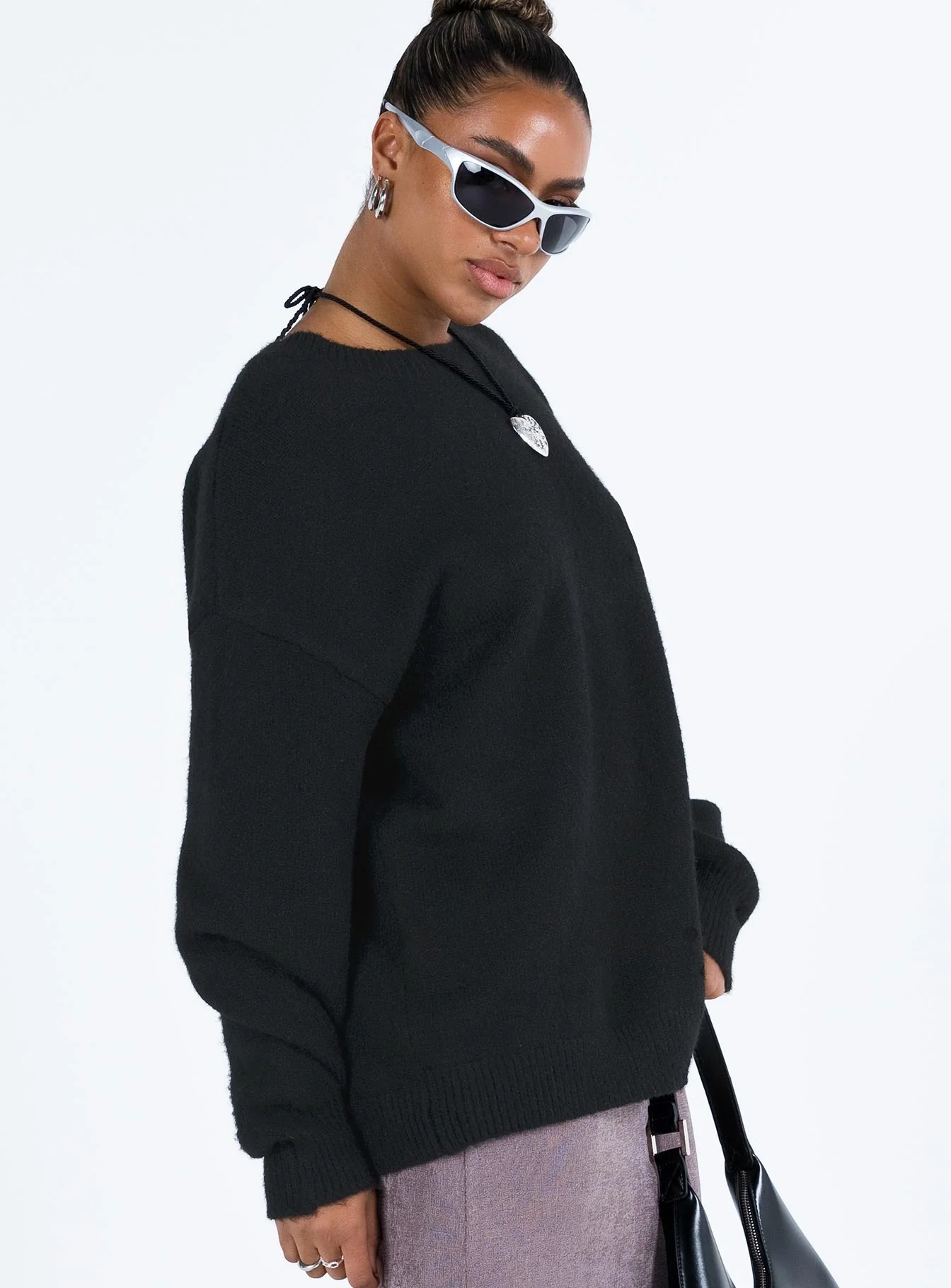 Ryanna Sweater Black - Image 3