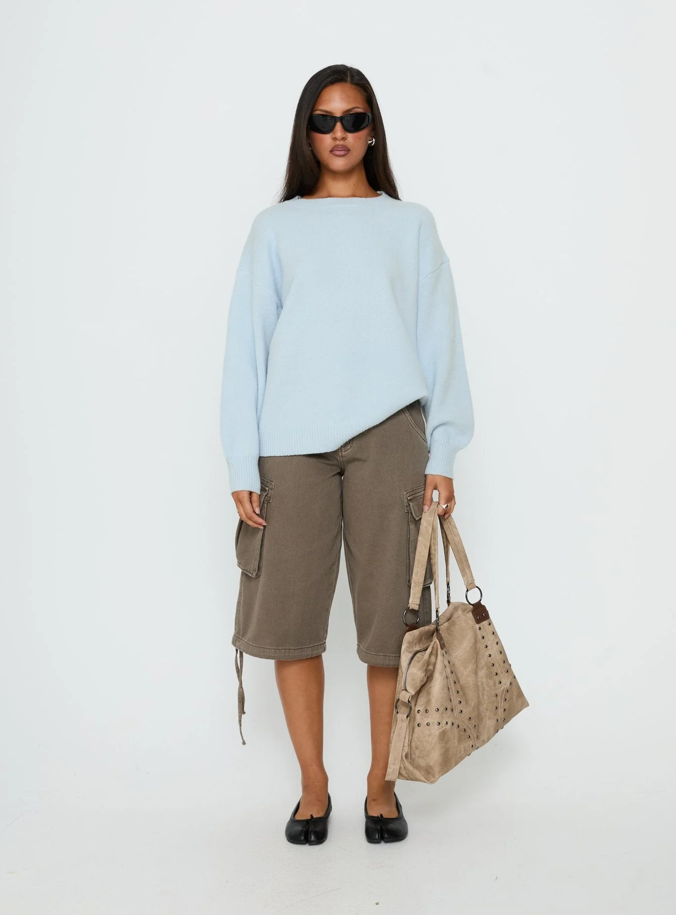 Ryanna Sweater Ice Blue - Image 6