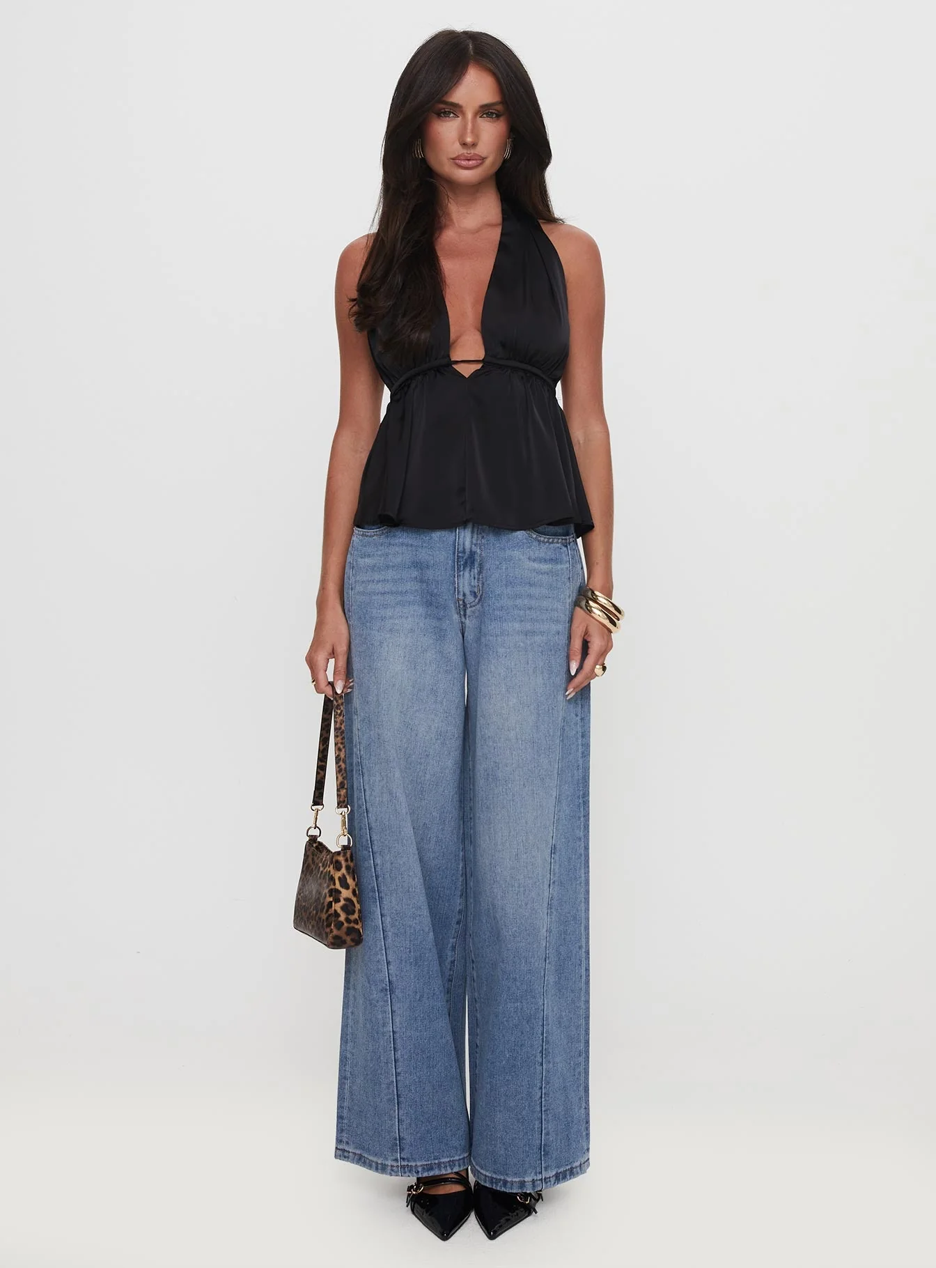 Saddler Halter Top Black - Image 7