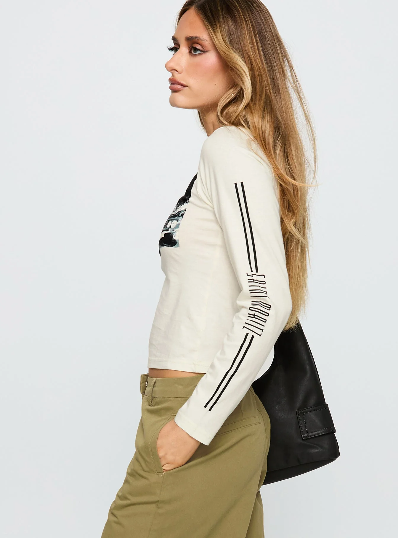 Saint Moritz Long Sleeve Top Washed Marshmellow - Image 4