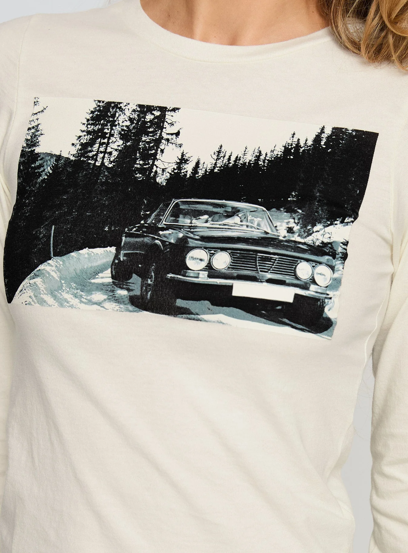 Saint Moritz Long Sleeve Top Washed Marshmellow - Image 6