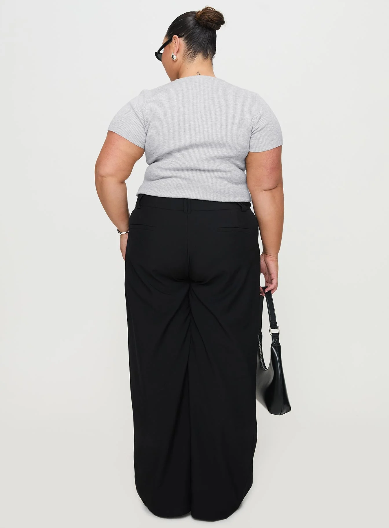 Sallon Low Rise Pants Black - Image 10