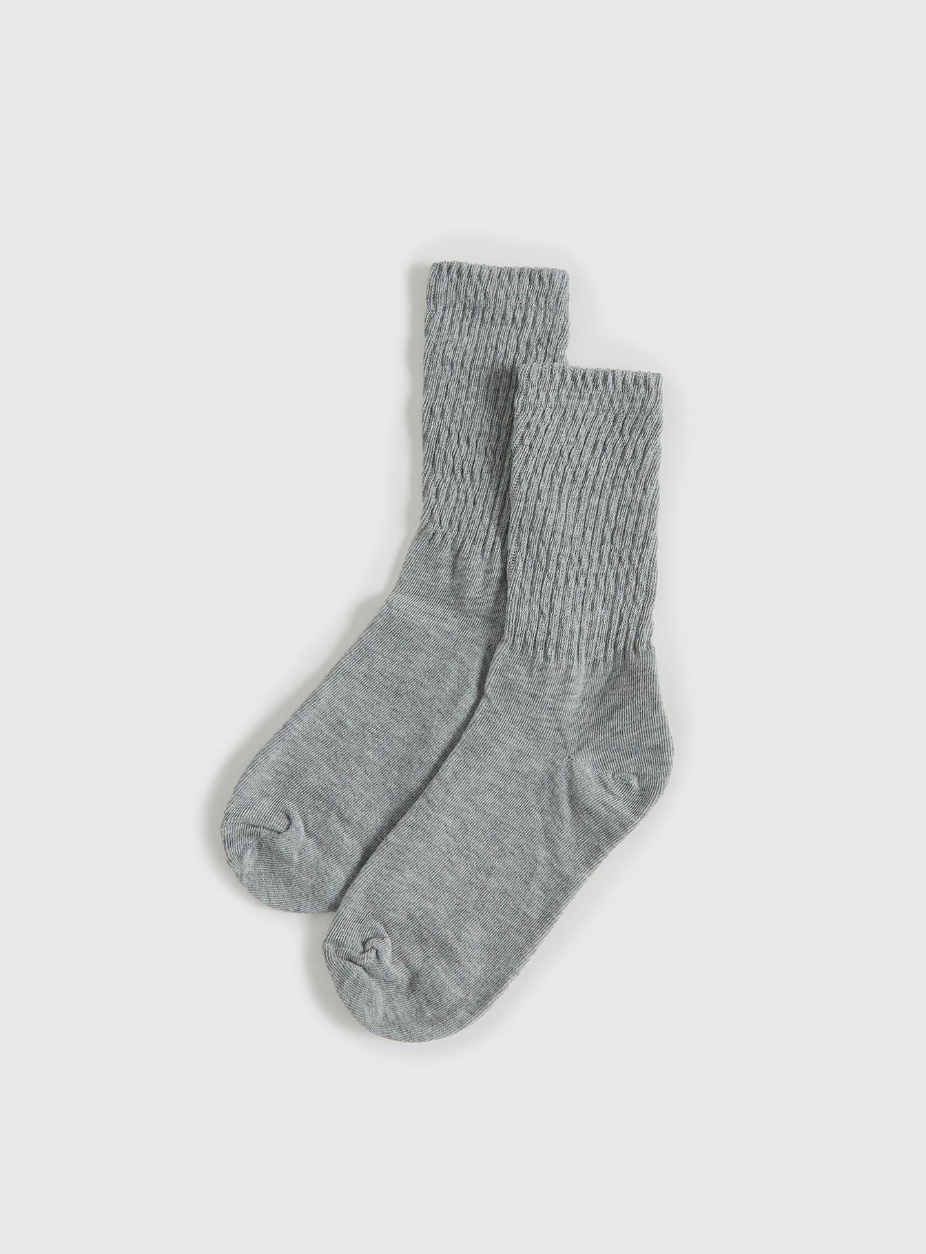 Sama Slouch Sock Grey - Image 2