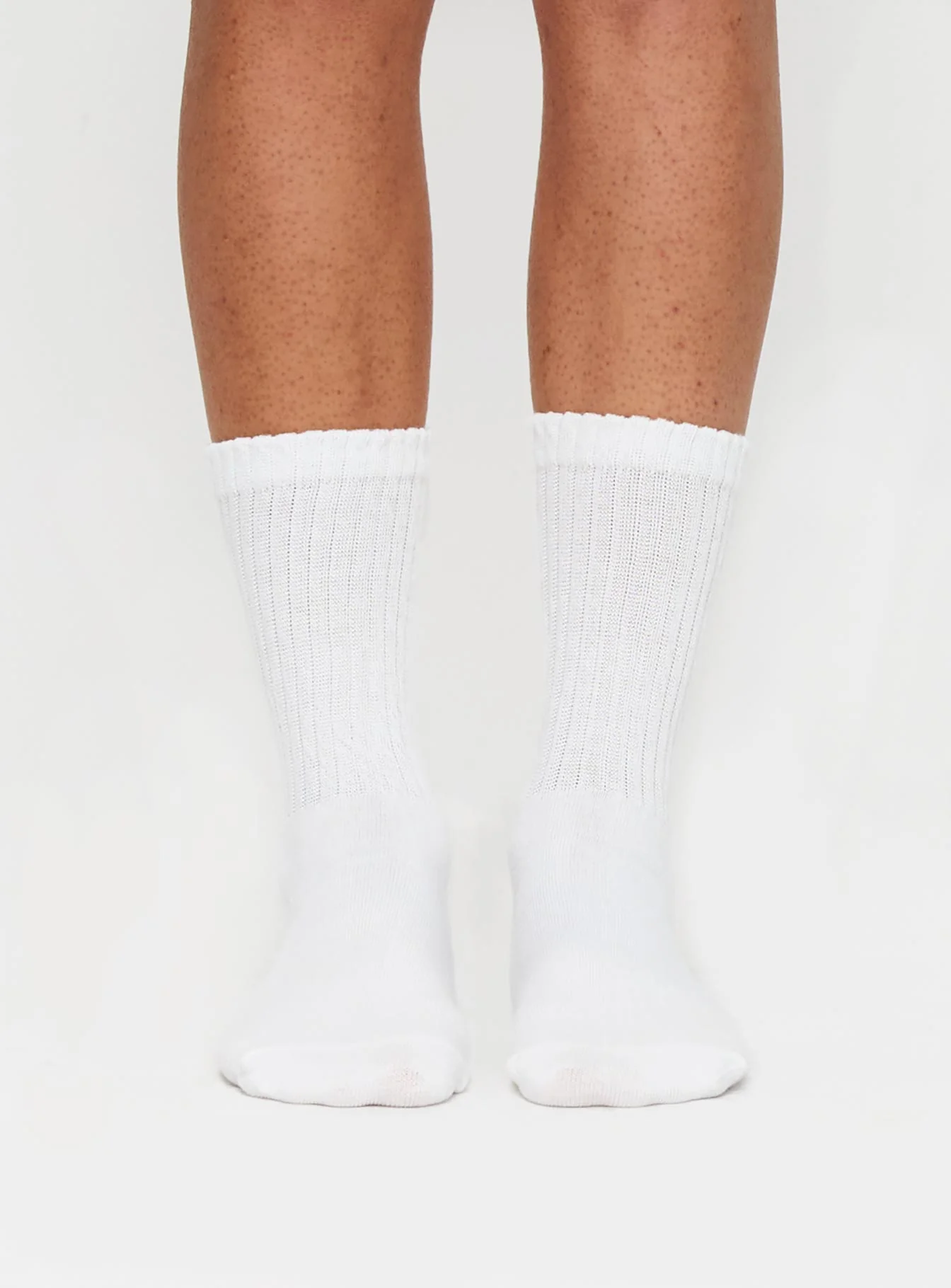 Sama Slouch Sock White - Image 2
