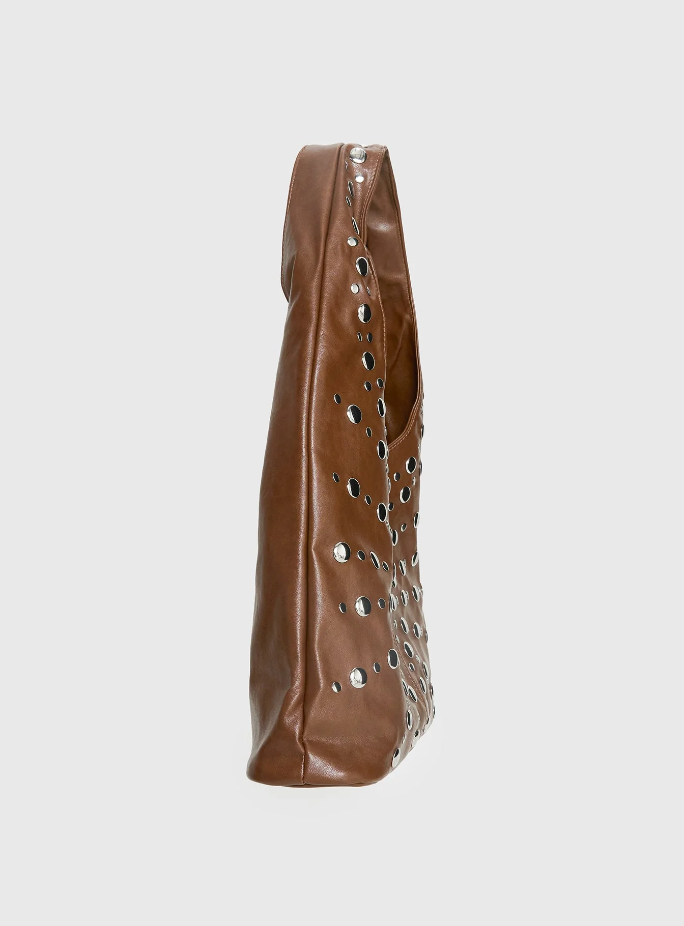 Savenna Stud Bag Brown - Image 3