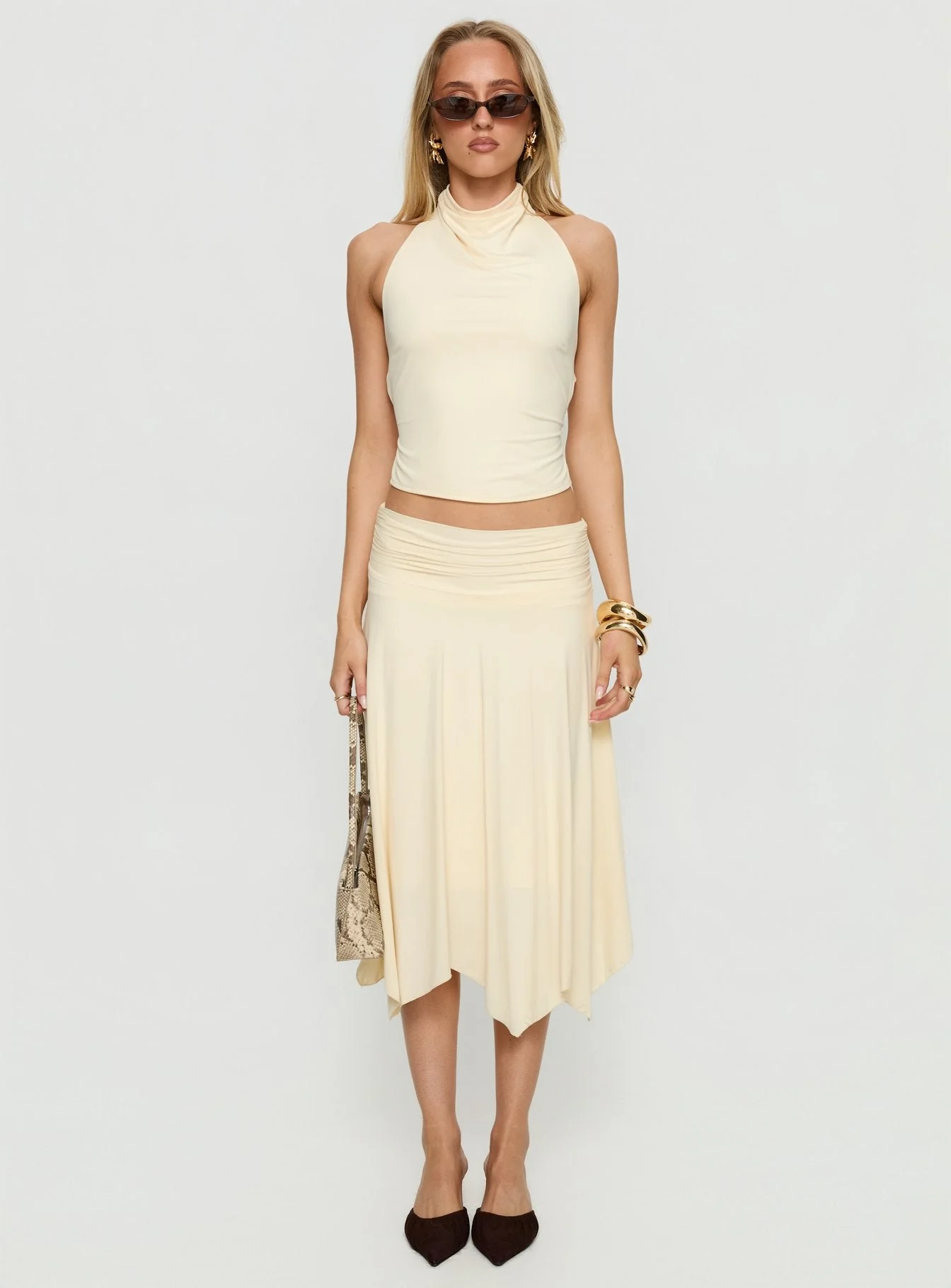 Scenic Route High Neck Top Yellow - Image 7