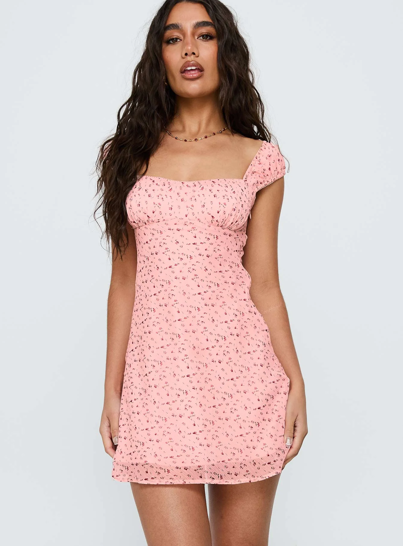 Seyani Mini Dress Pink - Image 2