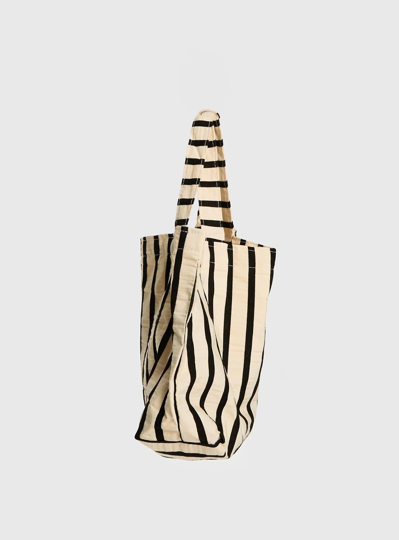 Skylaah Tote Bag Black Stripe - Image 4