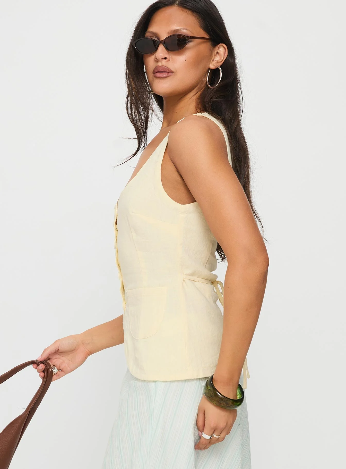 Spirito Vest Top Butter - Image 4