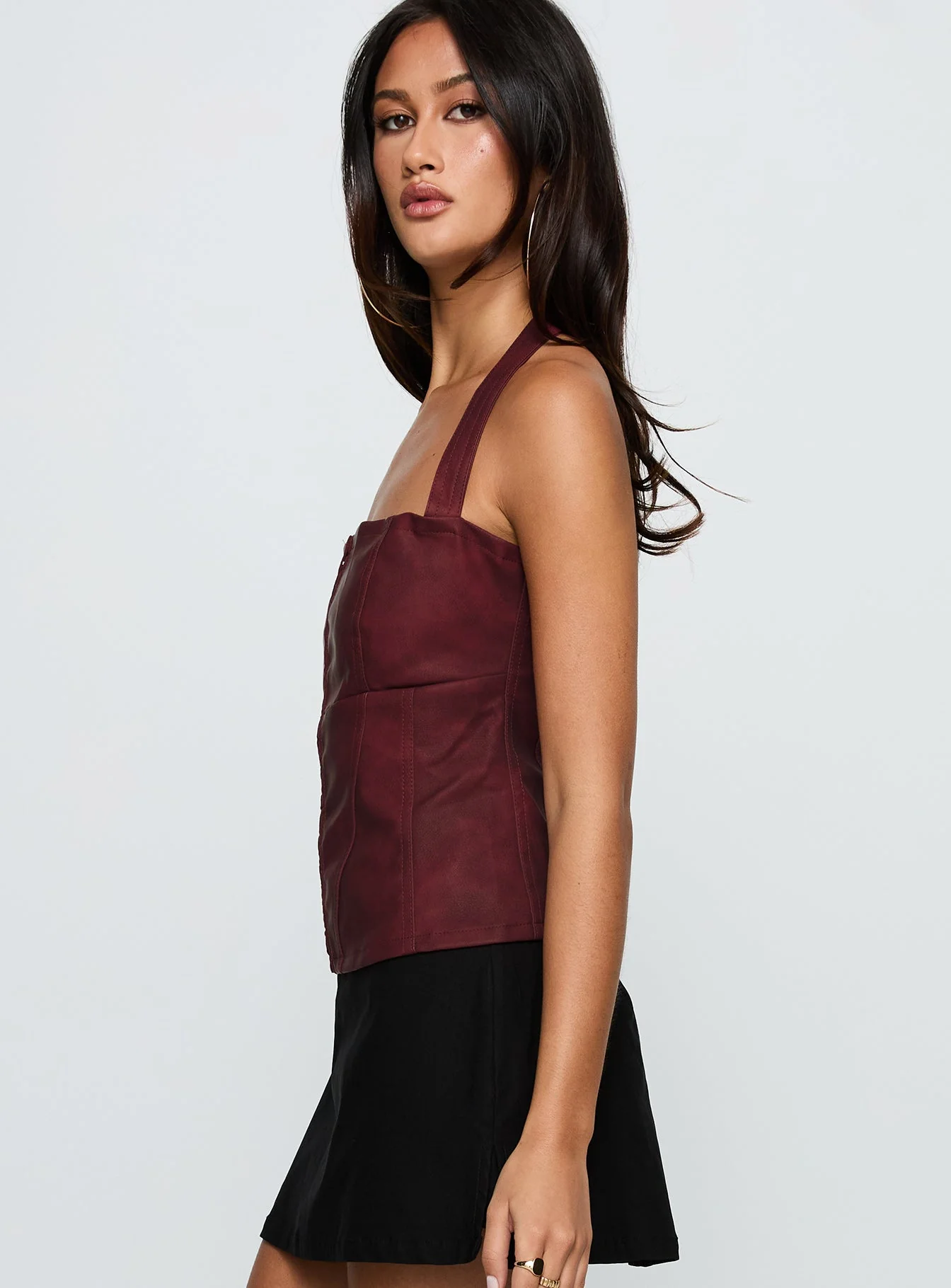 Supermodel Top Burgundy - Image 3
