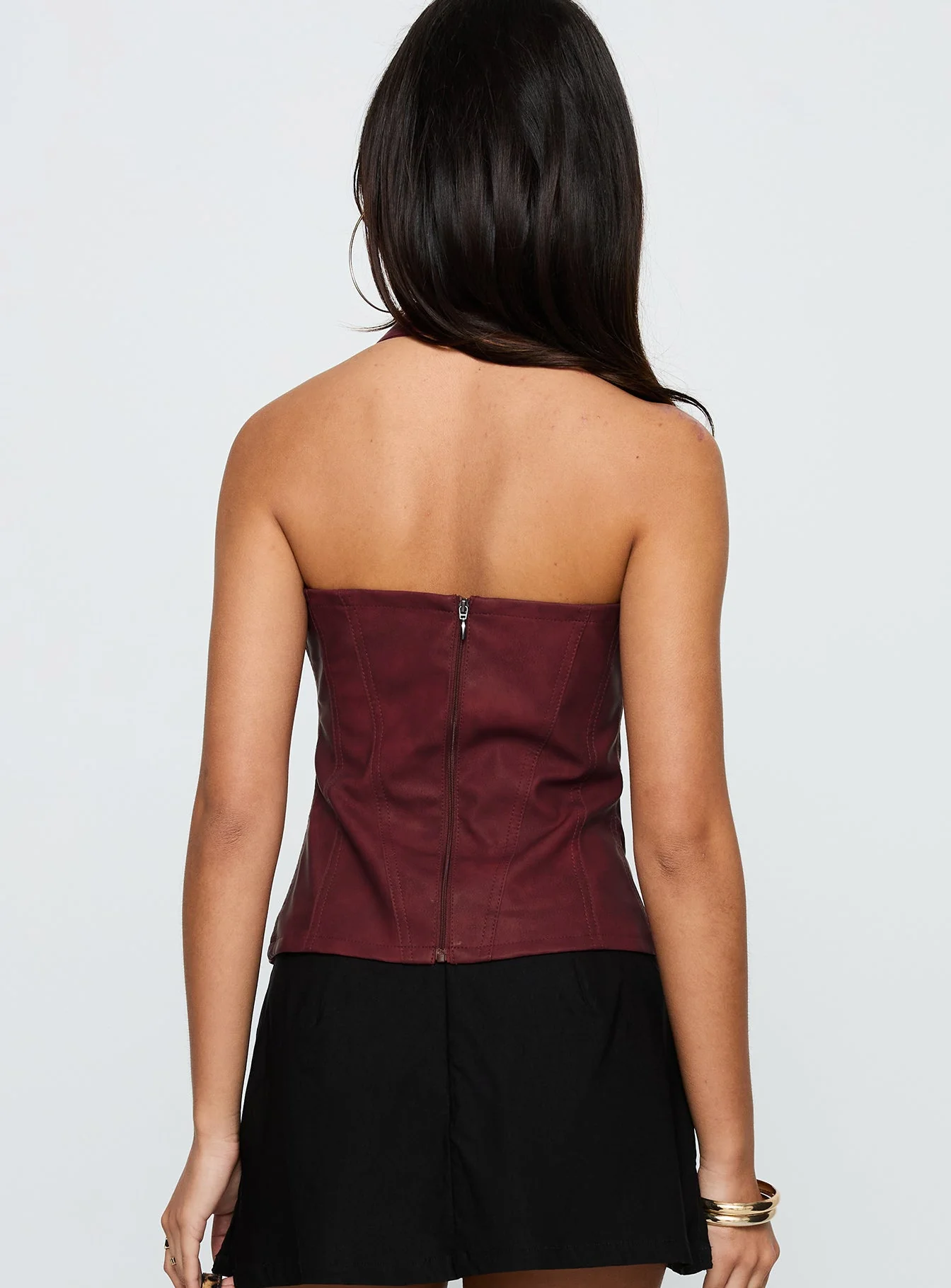 Supermodel Top Burgundy - Image 4