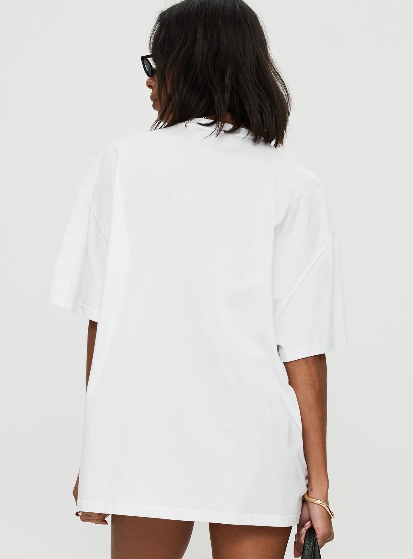 Tarot Card Oversized Graphic Top White / Multi - Image 5