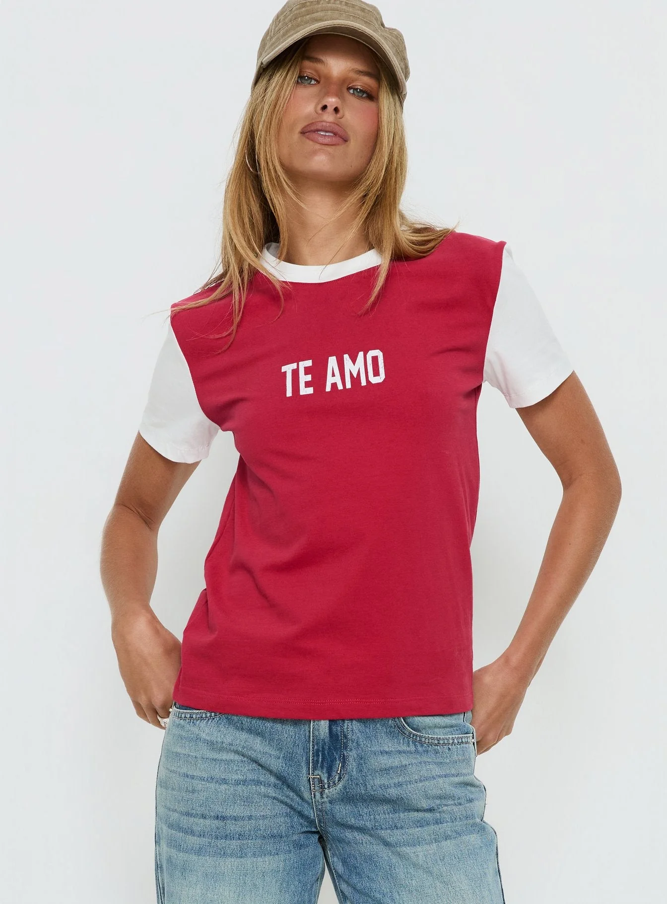 Te Amo Tee Crimson - Image 2