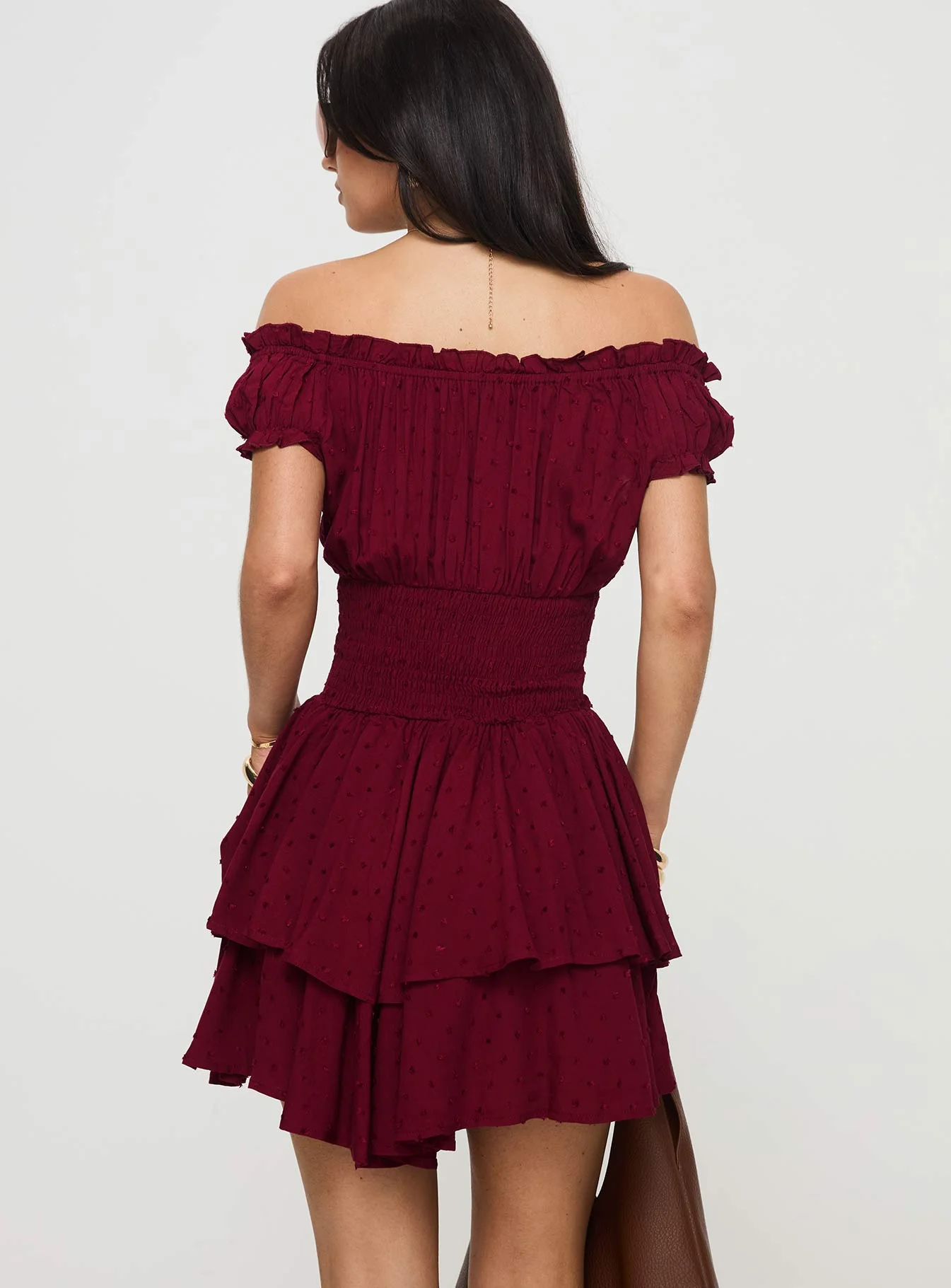 The Love Galore Romper Deep Cherry - Image 5