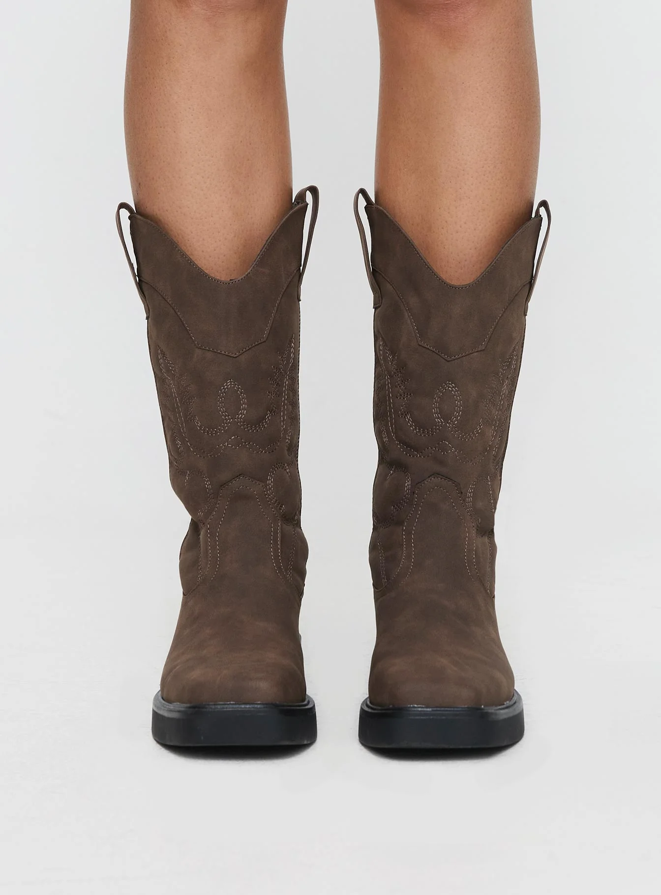 Therapy Envy Cowboy Boots Stone - Image 2