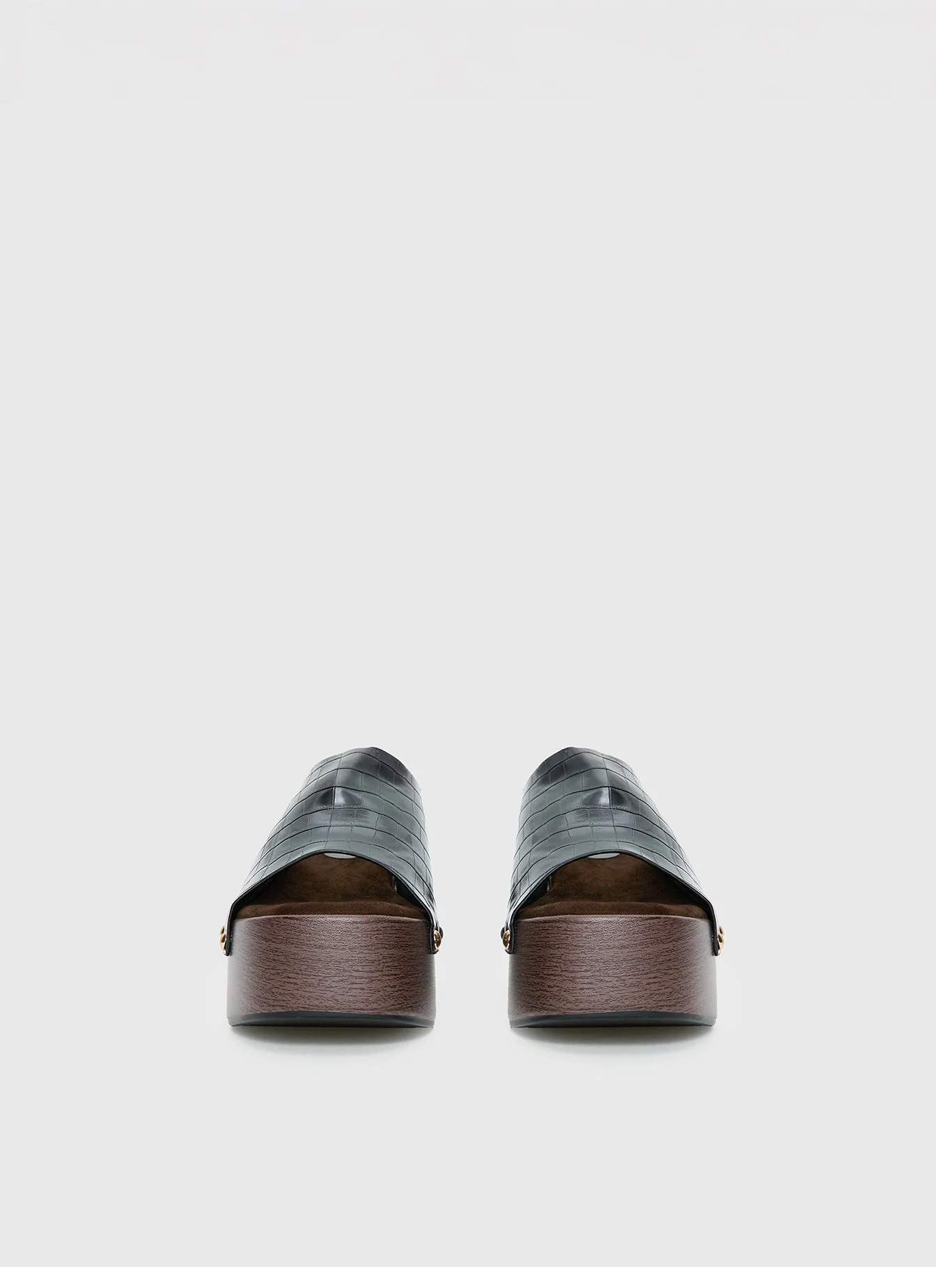 Therapy Imani Platform Sandals Black - Image 3