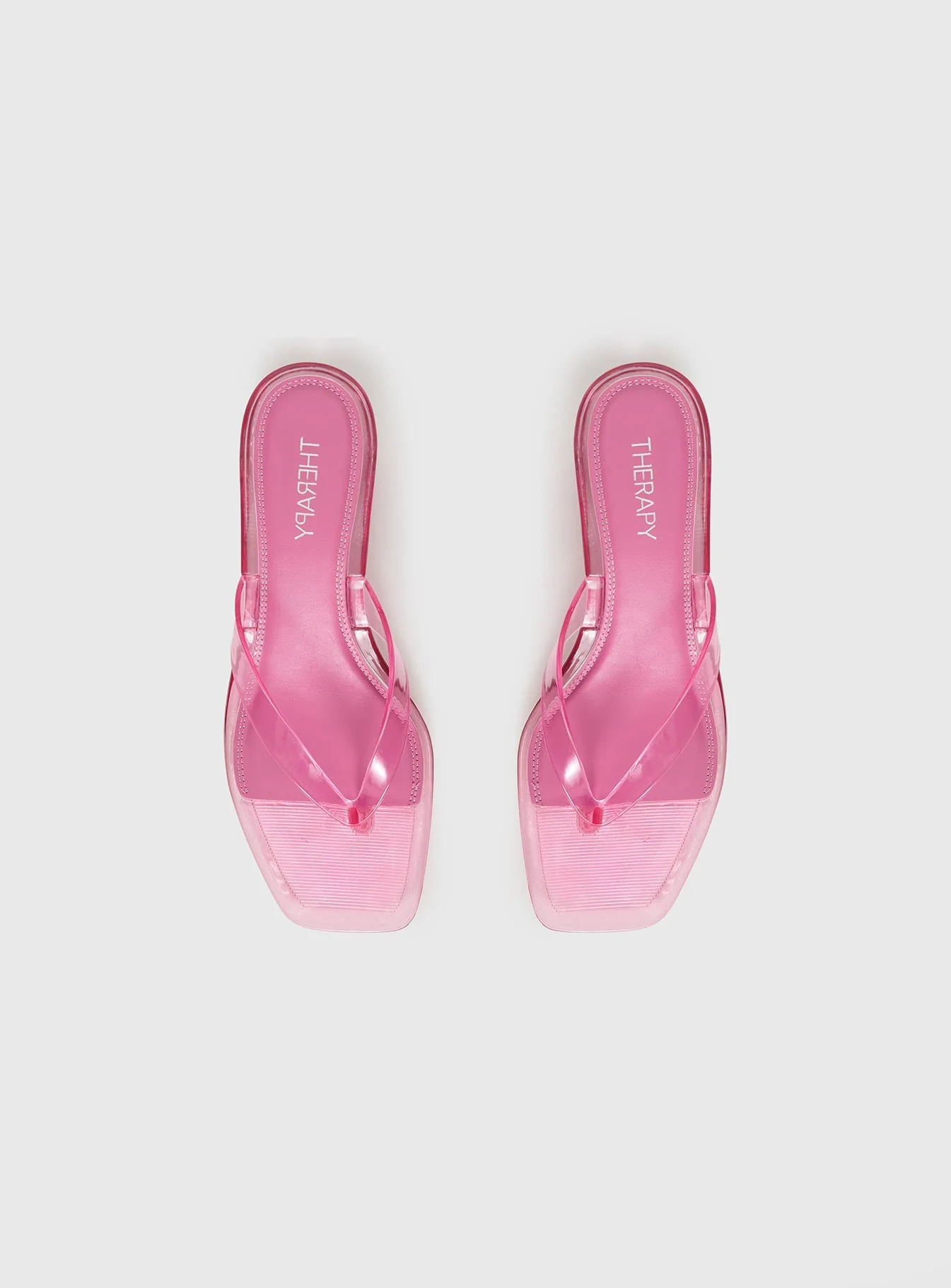 Therapy Jellyz Kitten Heels Pink - Image 5