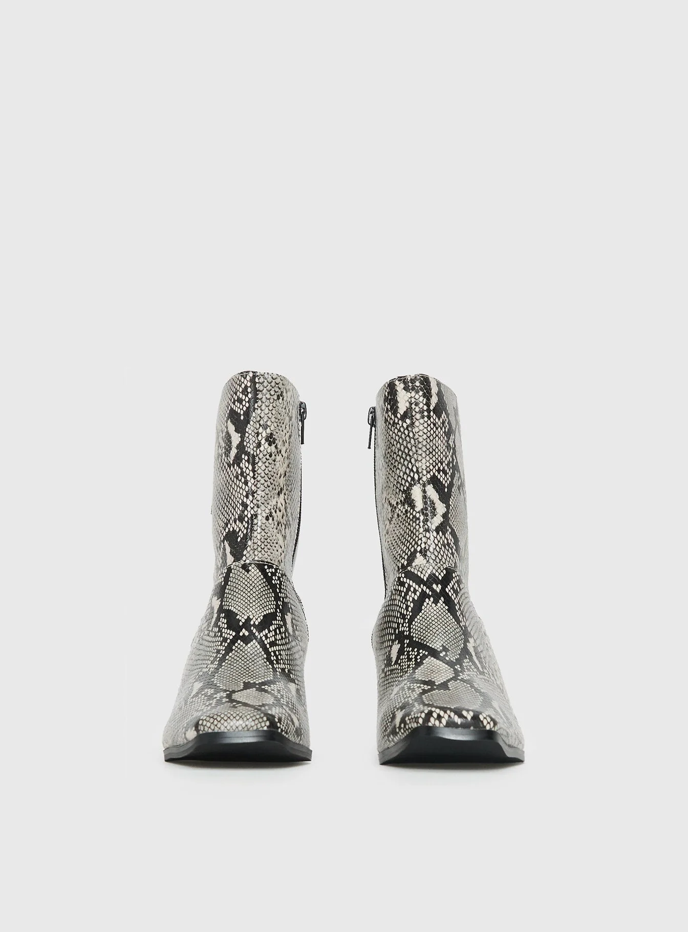 Therapy Shade Boots Black / White Snake - Image 3