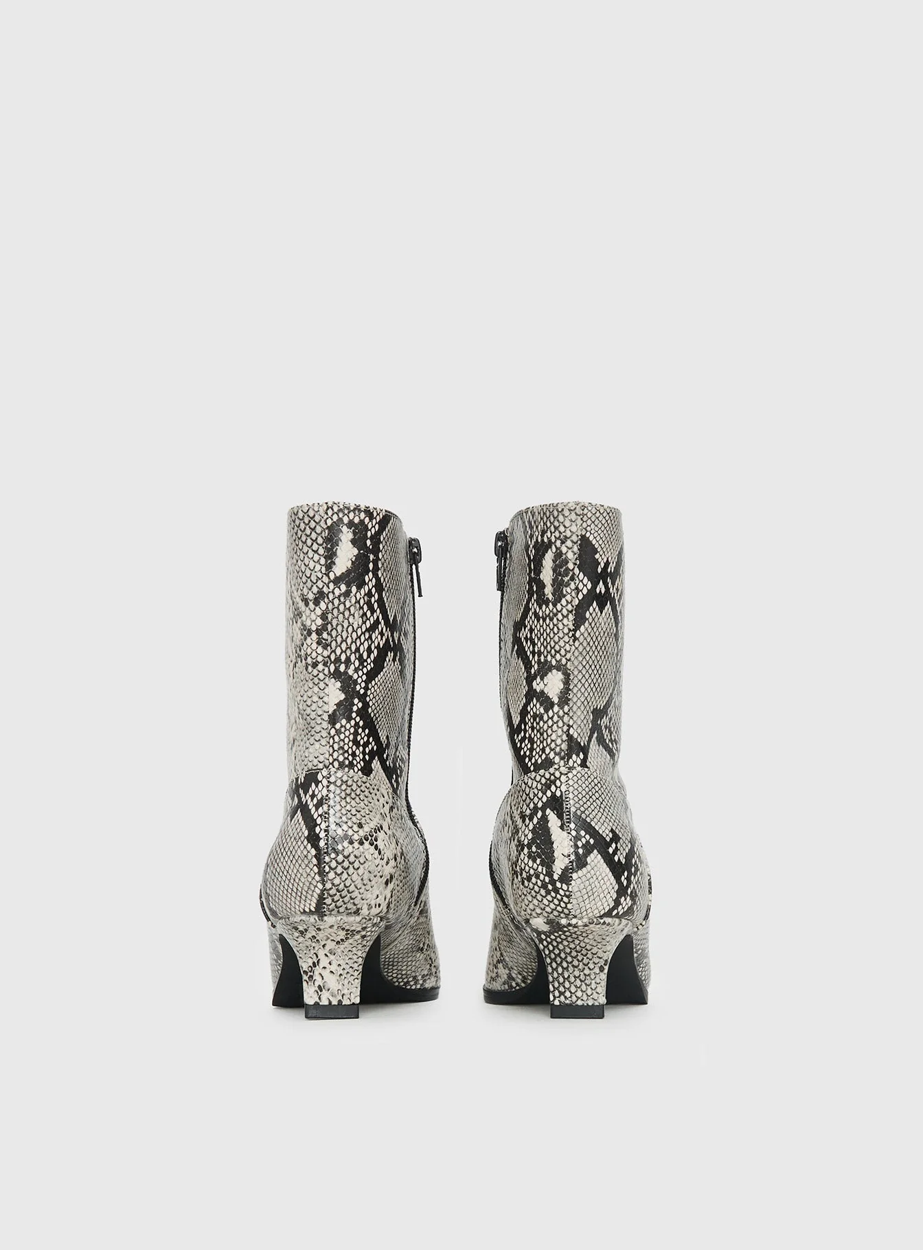 Therapy Shade Boots Black / White Snake - Image 4