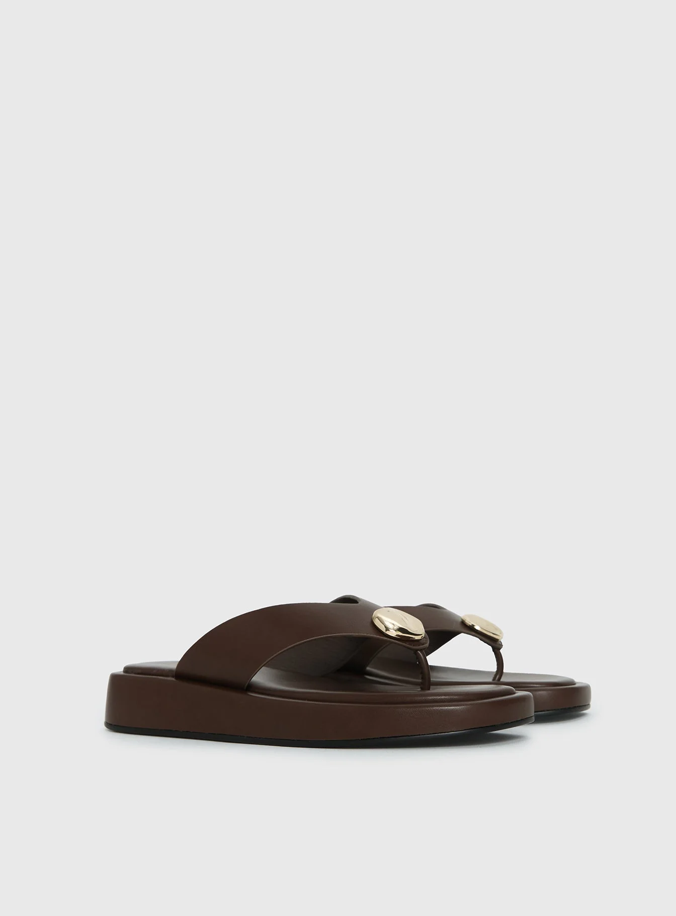 Therapy Val Sandals Chocolate - Image 2