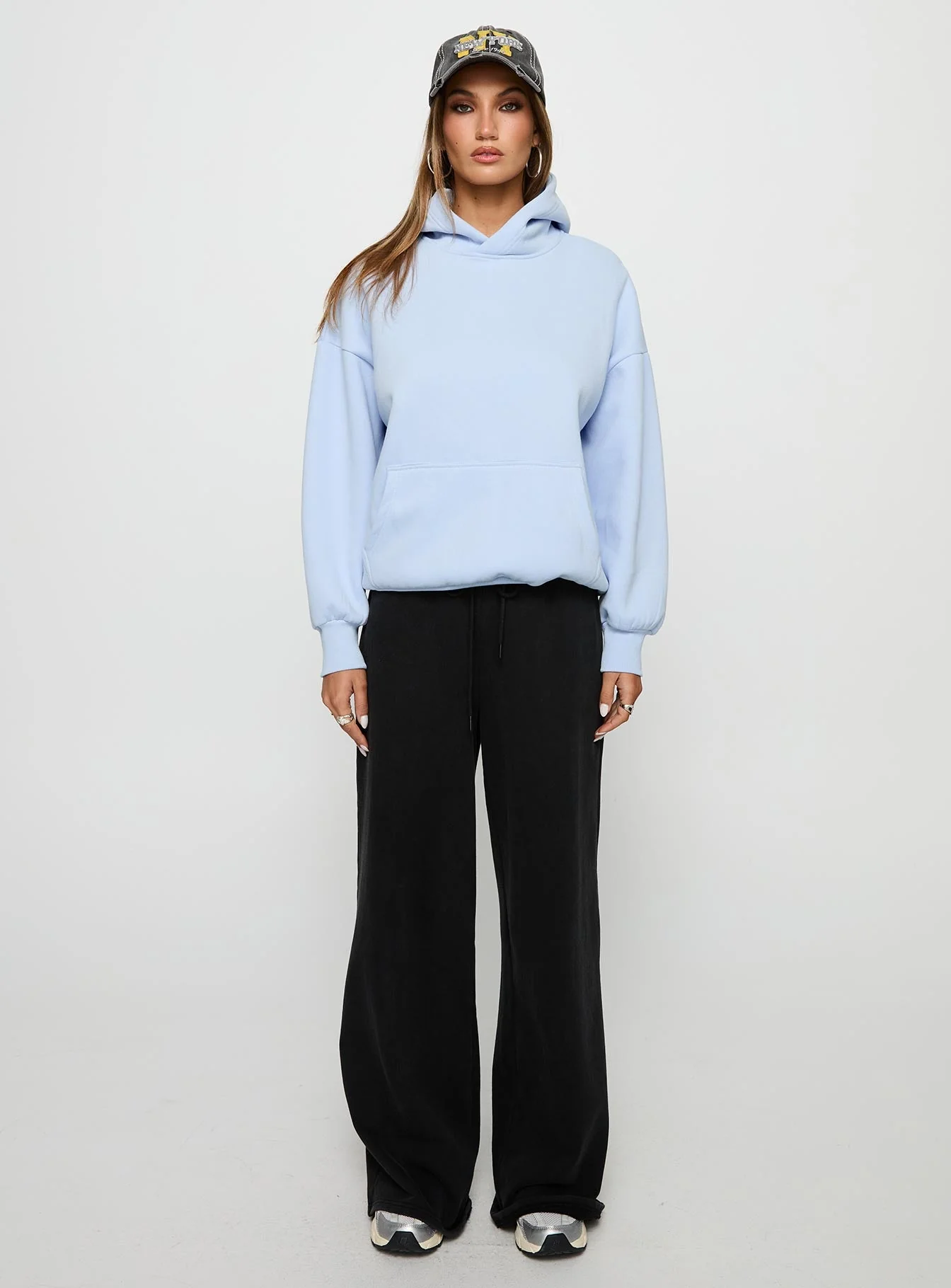 Unwind In Peace Hoodie Blue - Image 6