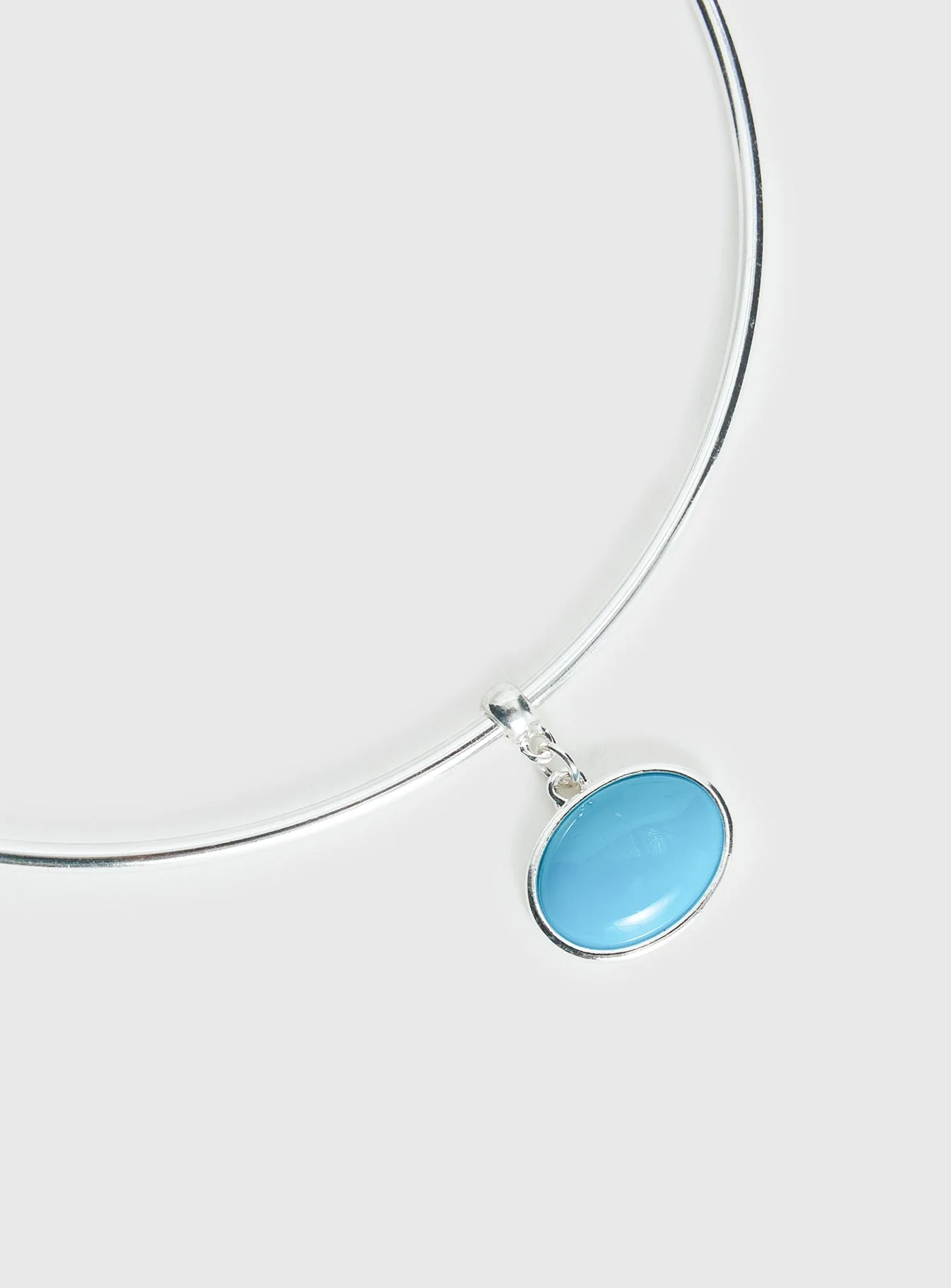 Vanita Necklace Silver / Turquoise - Image 3