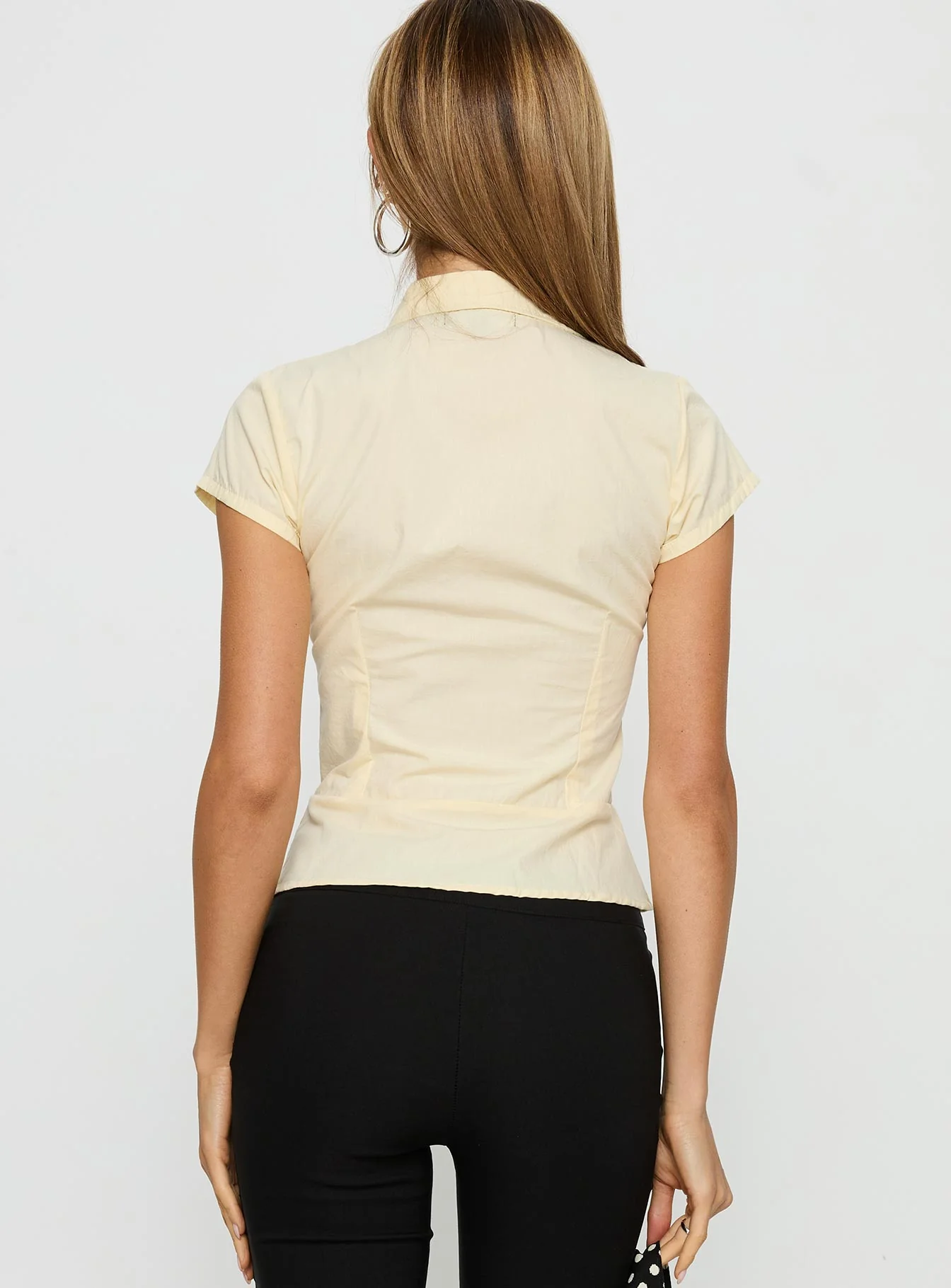 Wilmot Blouse Buttermilk Poplin - Image 5
