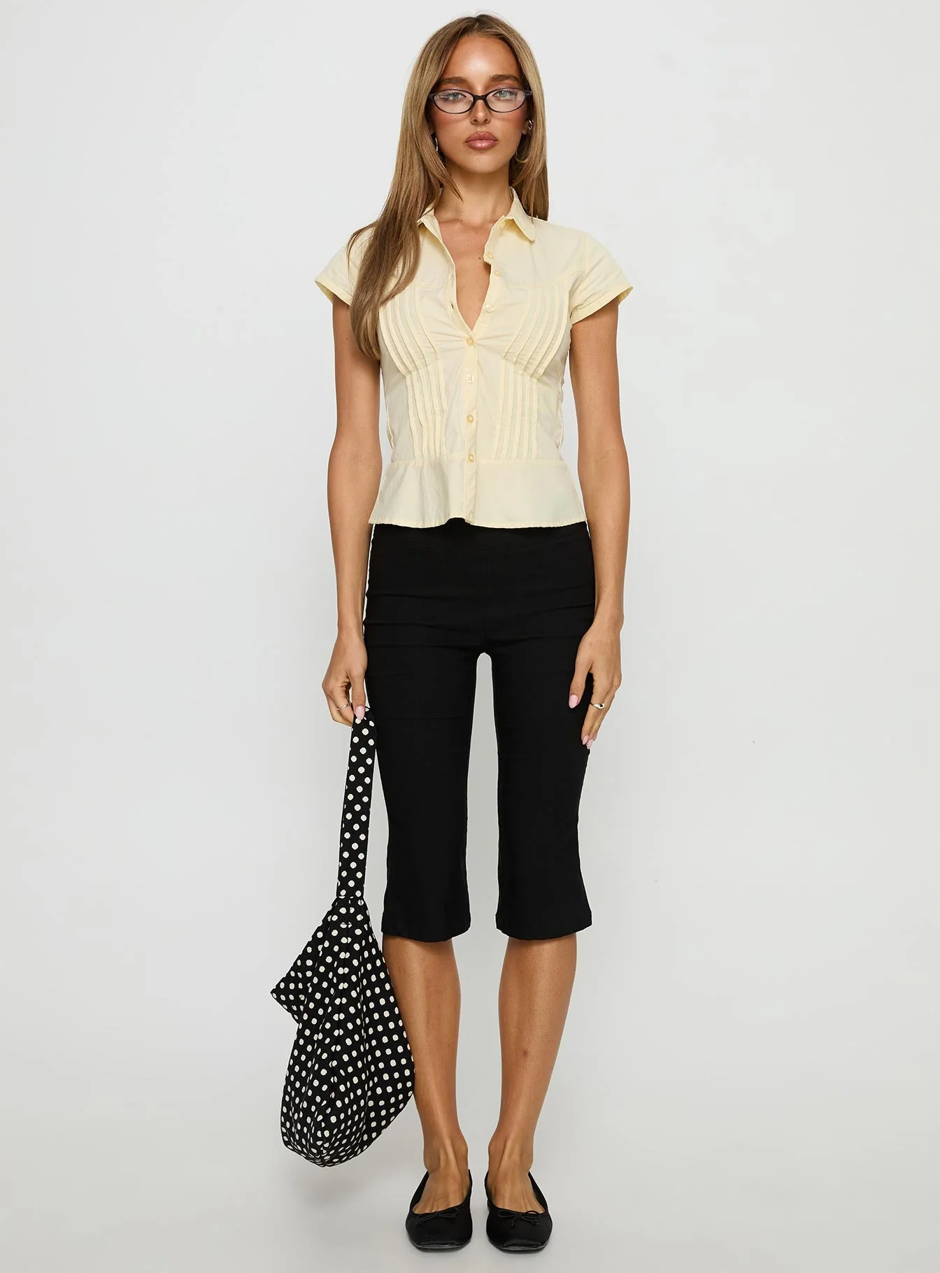 Wilmot Blouse Buttermilk Poplin - Image 7