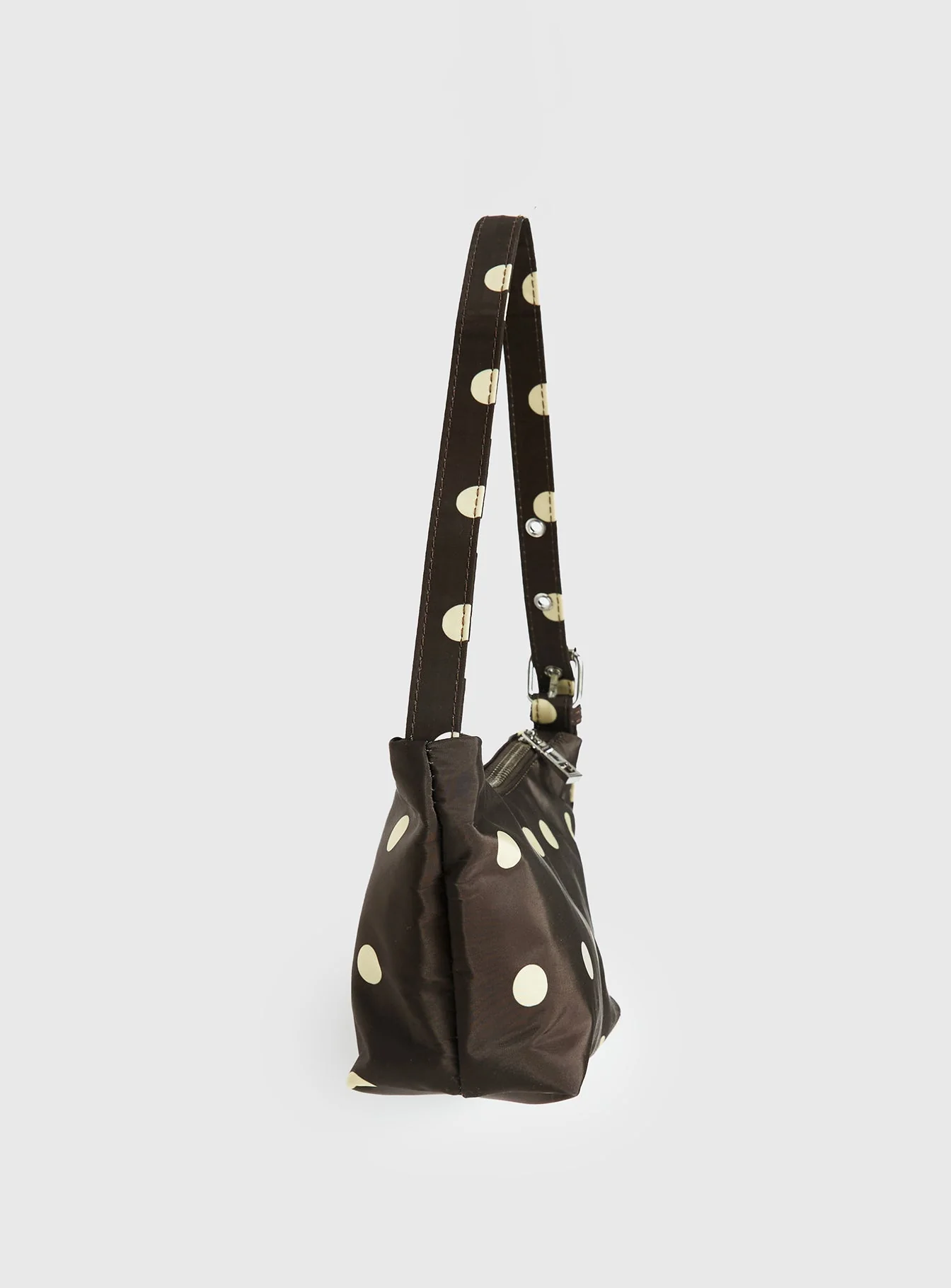Winta Shoulder Bag Brown Polka - Image 3