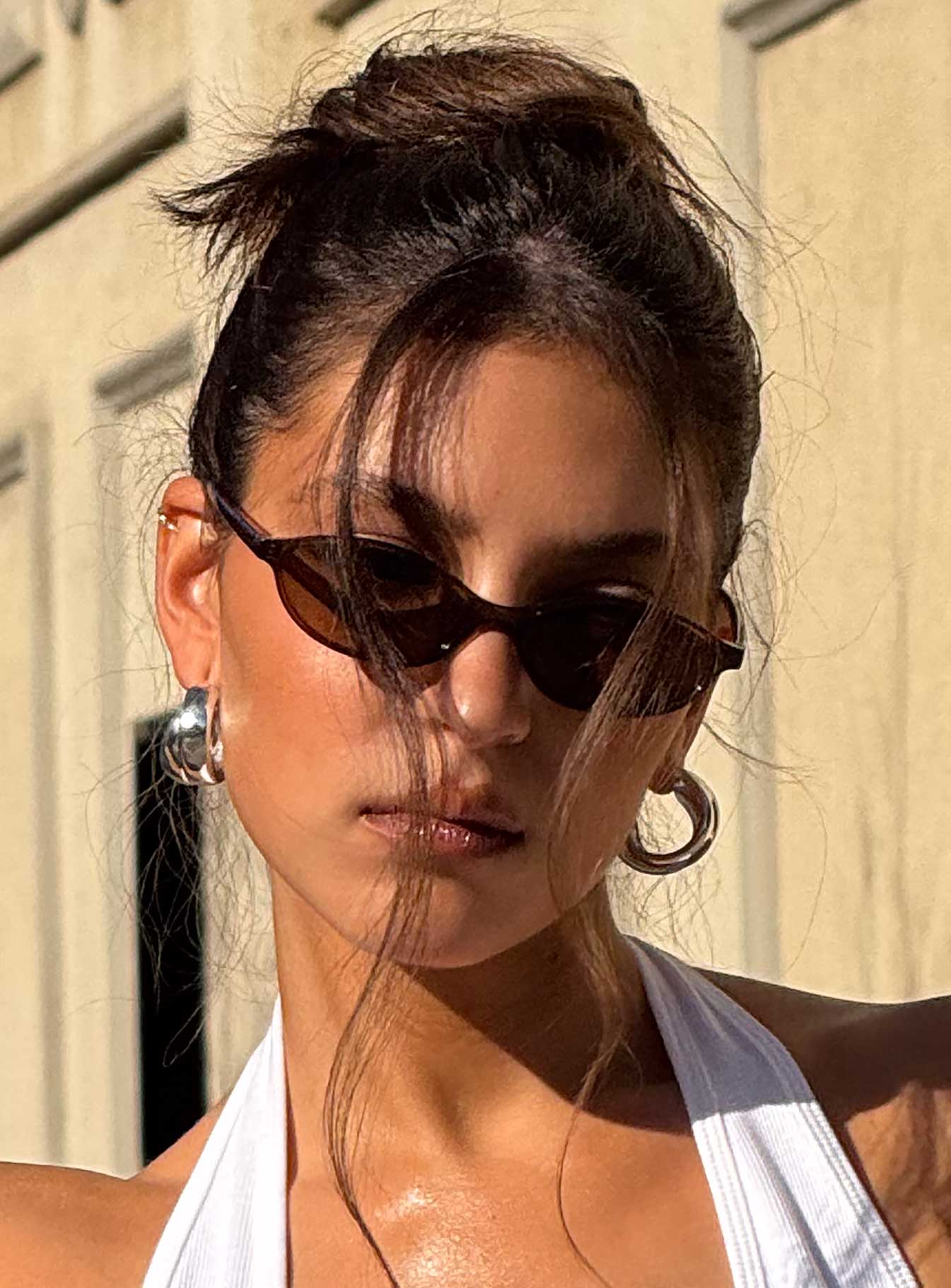 Wonderful World Sunglasses Brown - Image 7