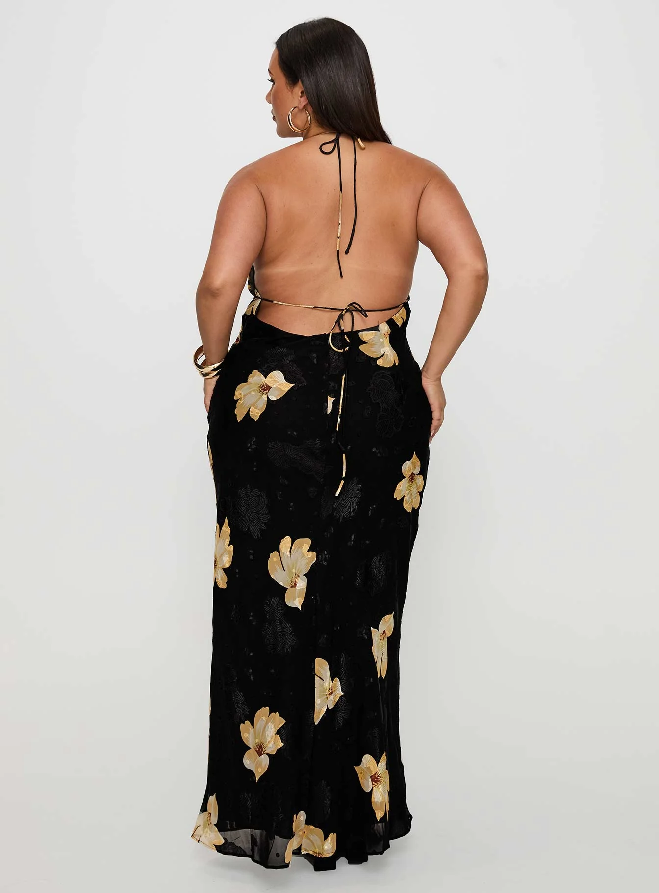 Yasminn Maxi Dress Multi Curve - Image 5