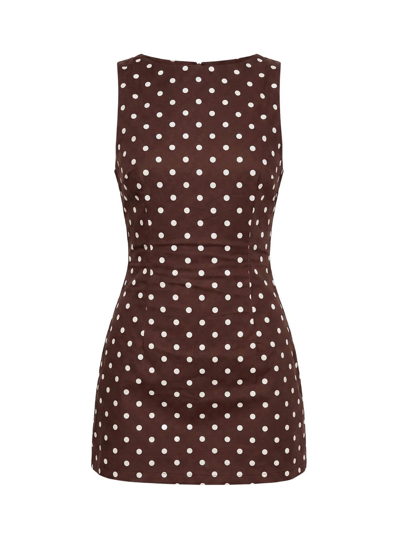 Yumiko Romper Brown Polka Dot - Image 12