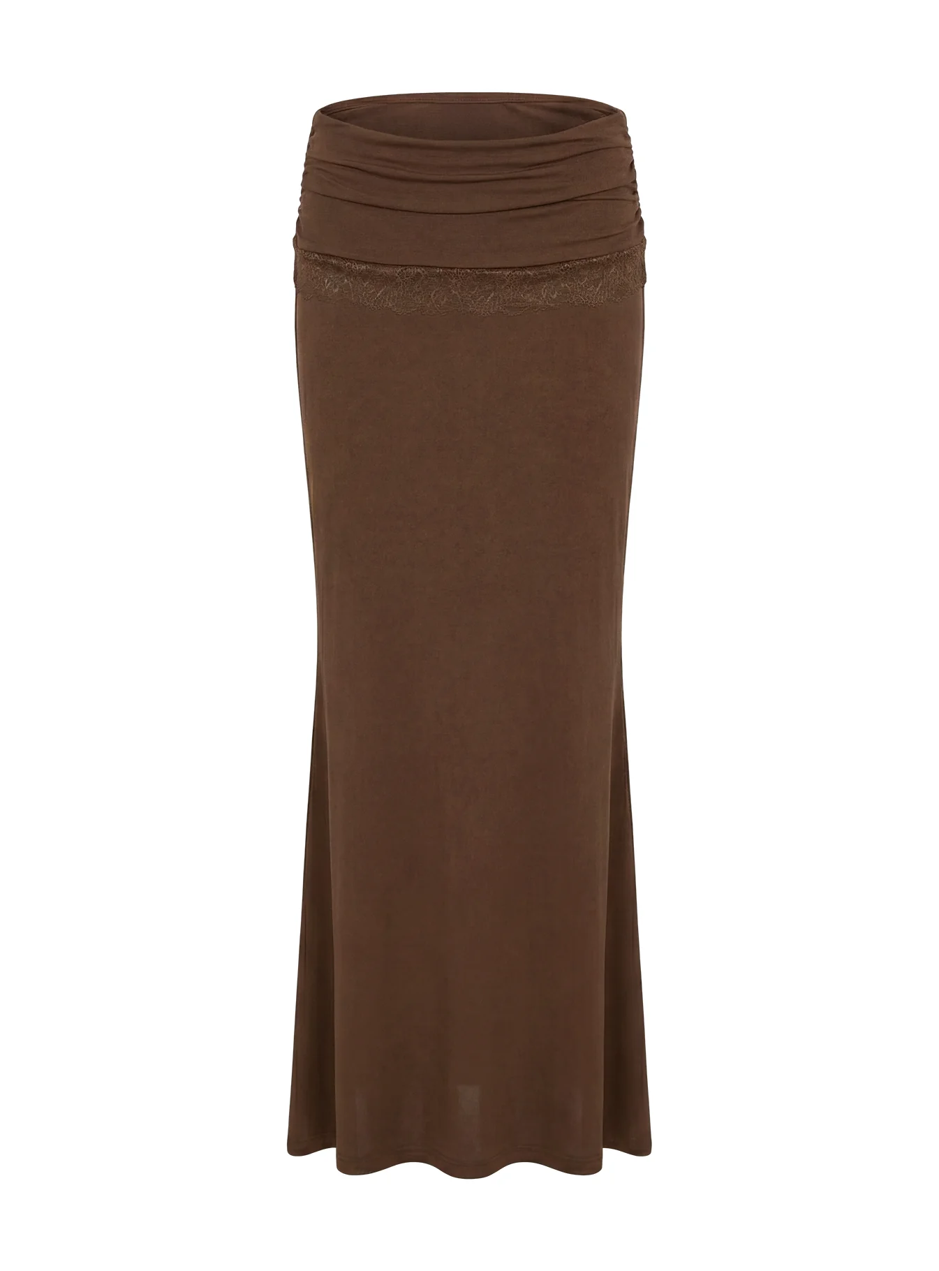 Zespri Jersey Maxi Skirt Brown - Image 8